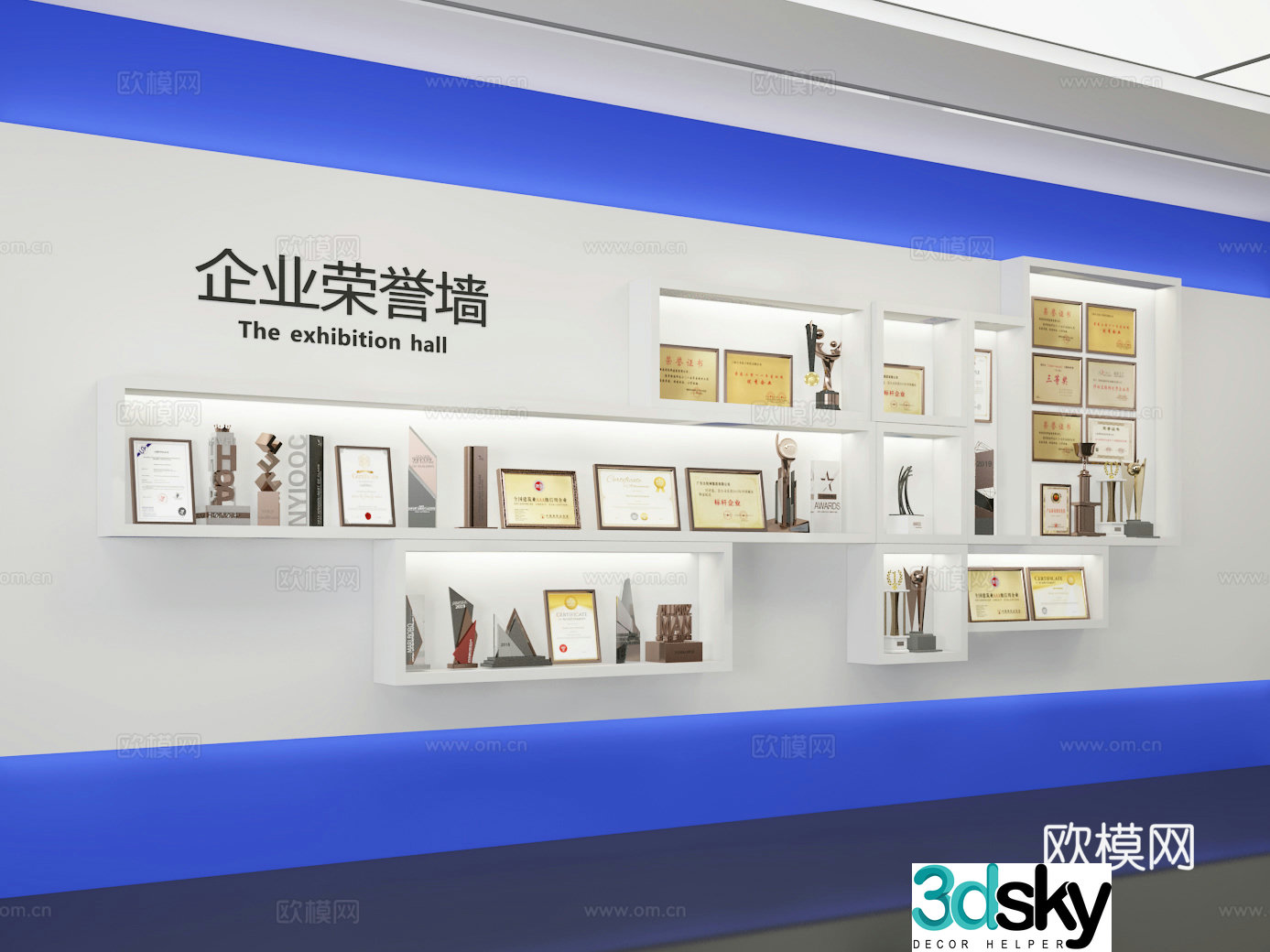 Honor wall 3d model