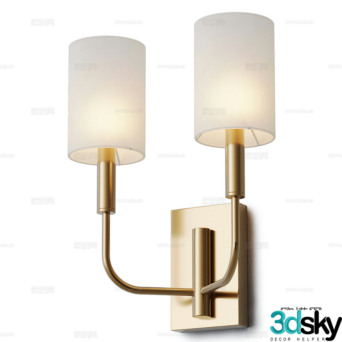 Wall lamp 3d model