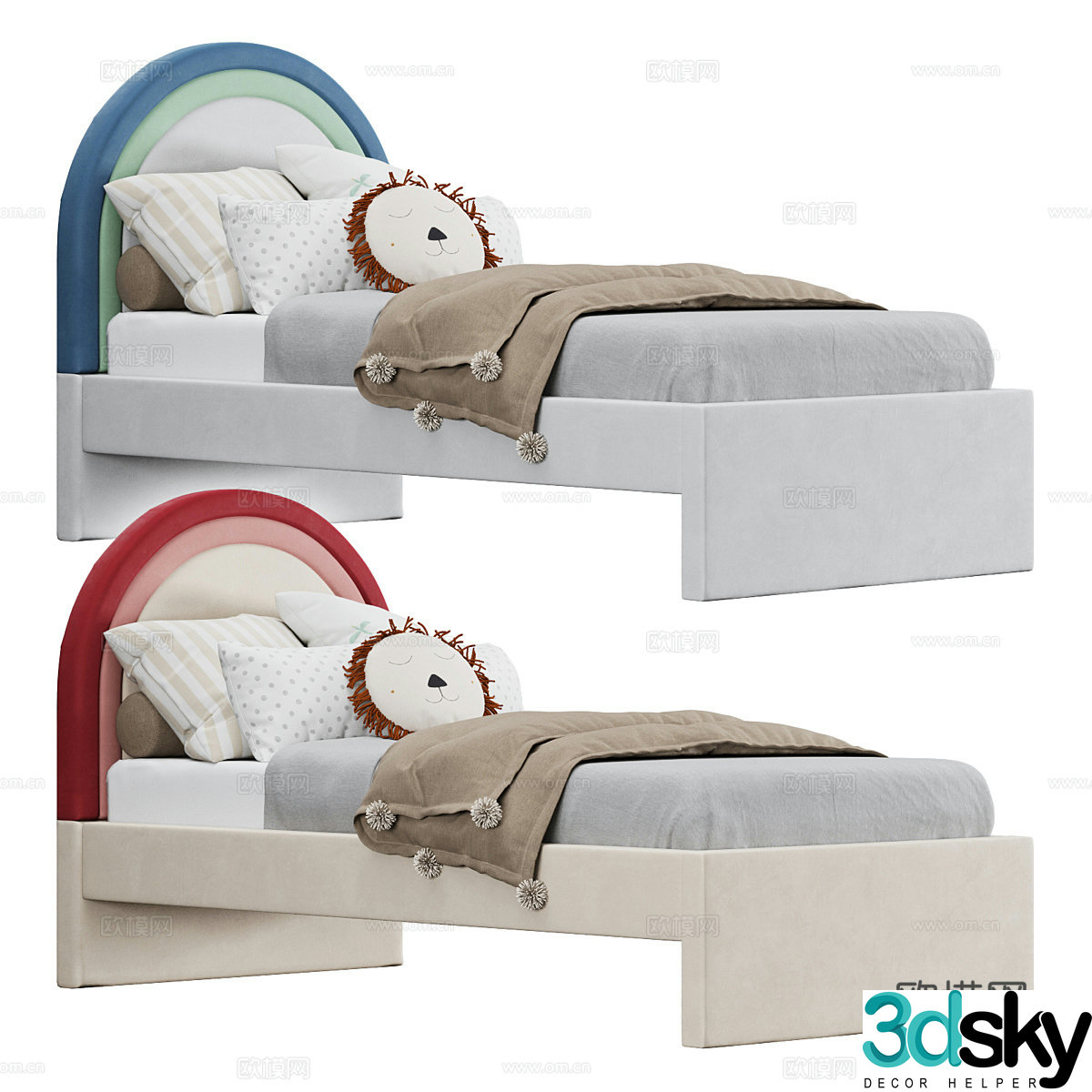 Children’s bed 3d model