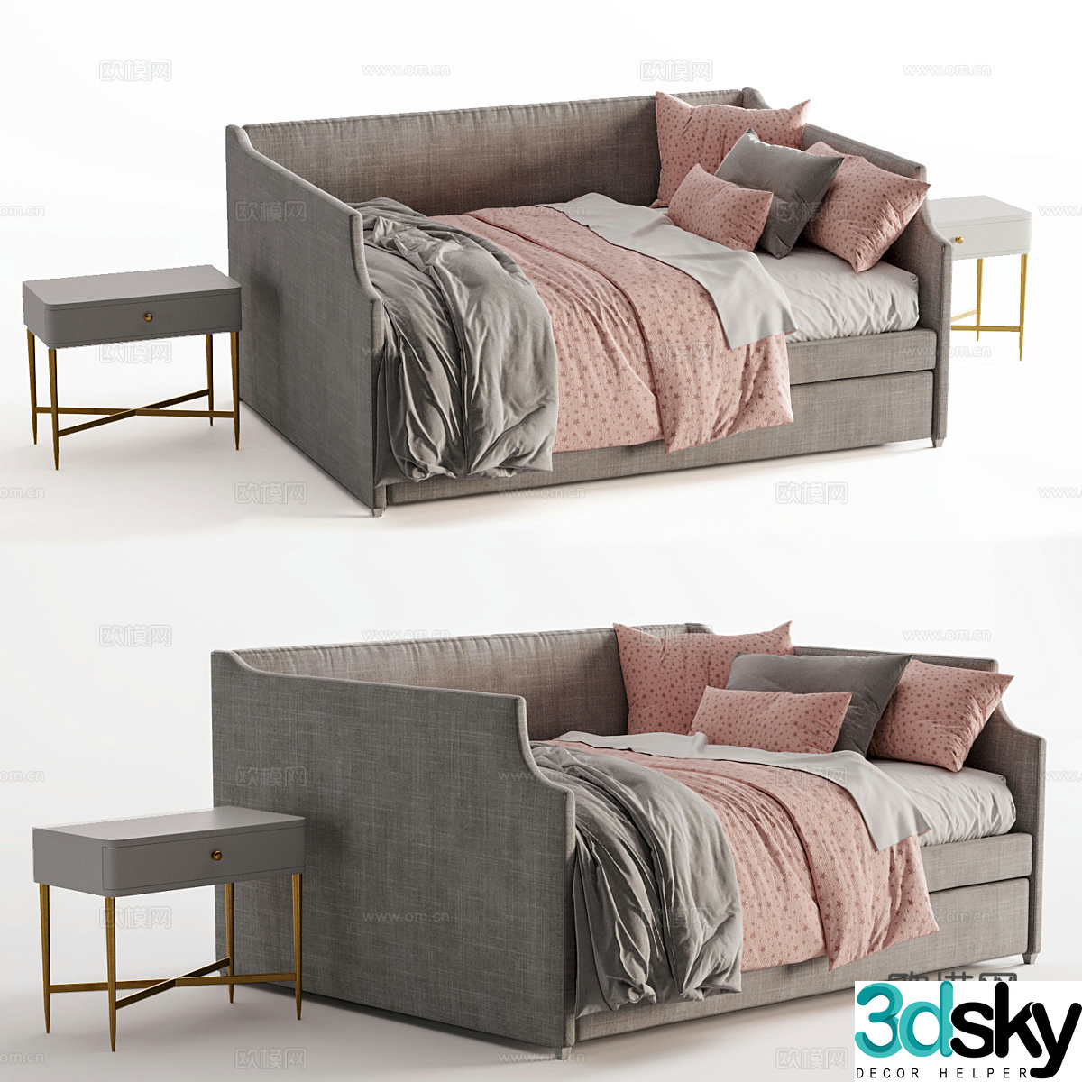 Children’s bed 3d model