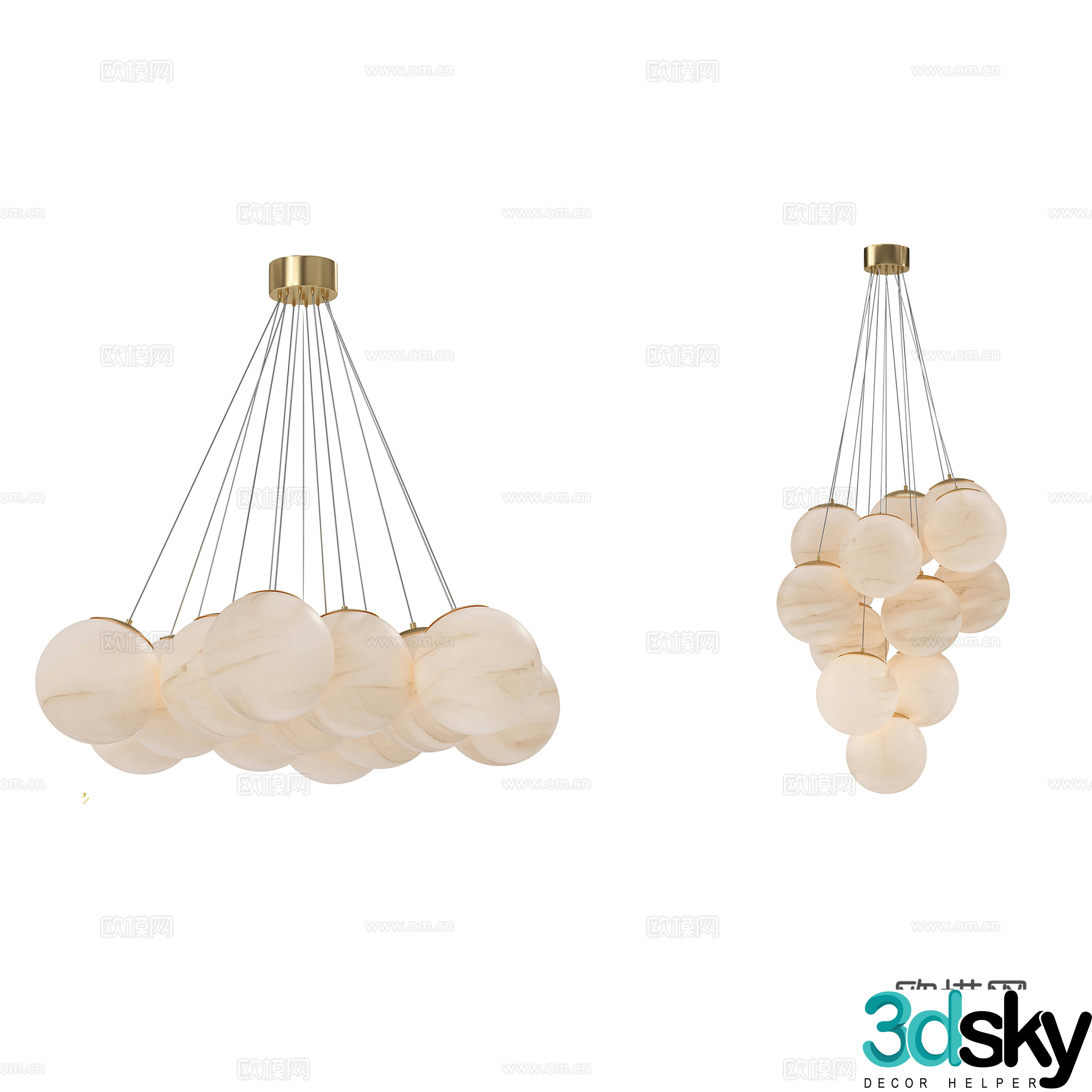 Chandelier 3d model