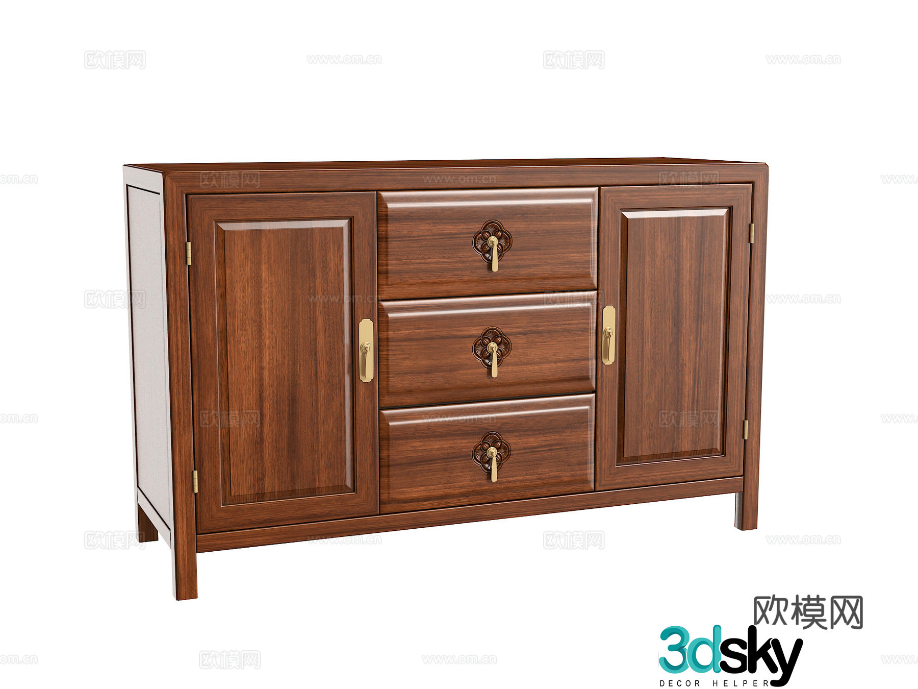 New Chinese sideboard 3D model