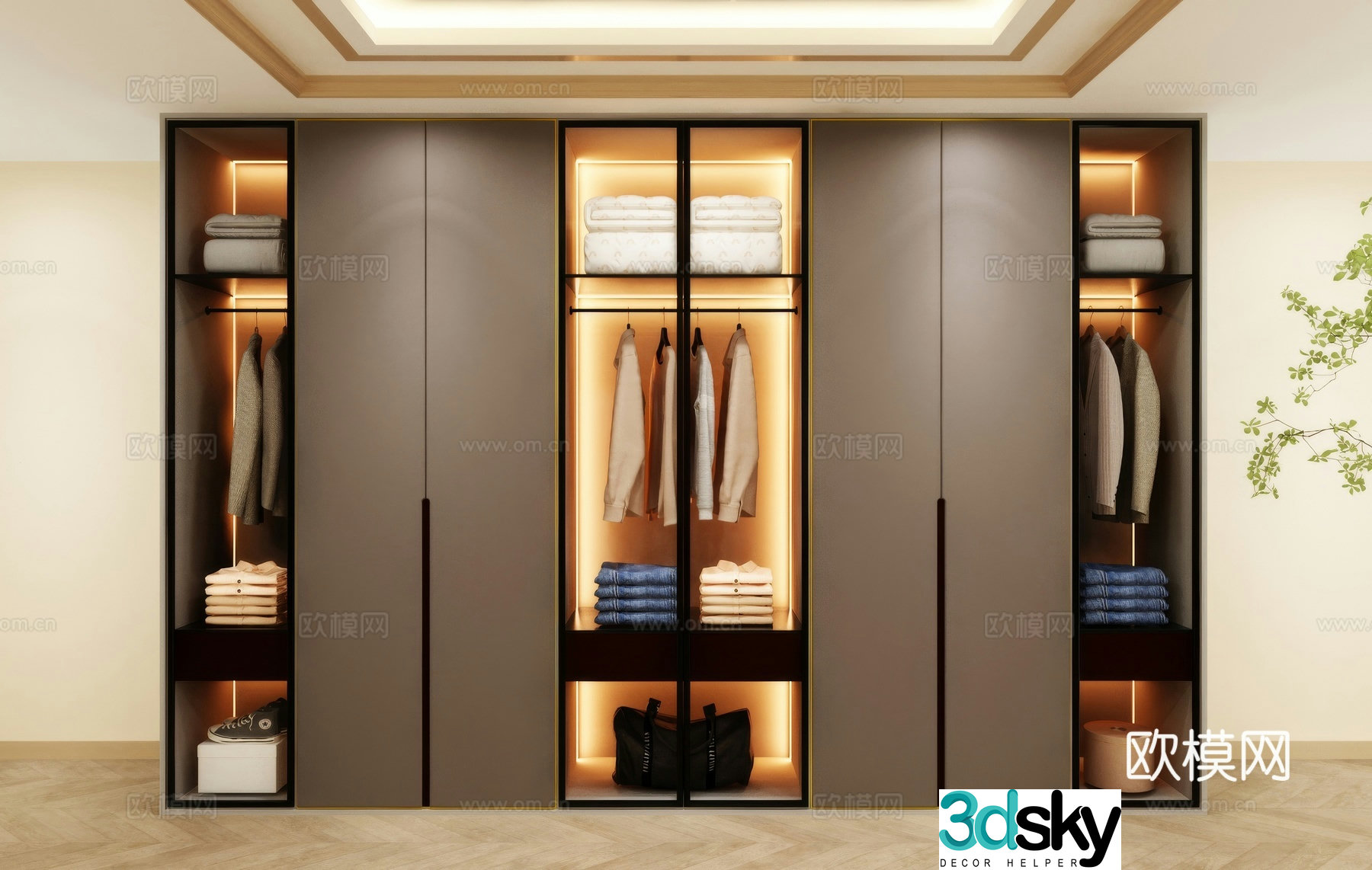 Wardrobe design Wardrobe renderings Wardrobe wardrobe design Wardrobe cabinet 3d model