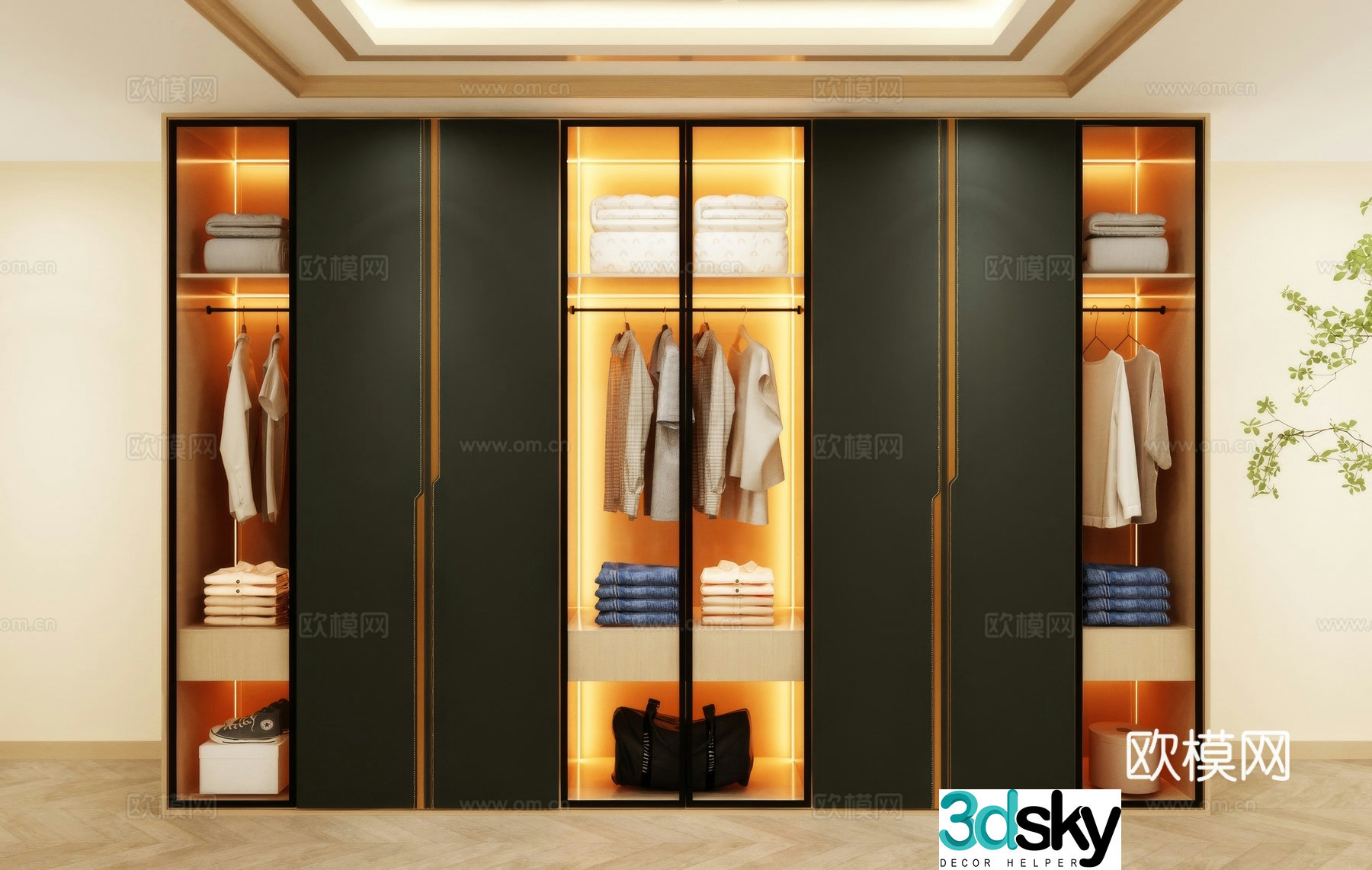 Wardrobe design Wardrobe renderings Wardrobe wardrobe design Wardrobe cabinet 3d model