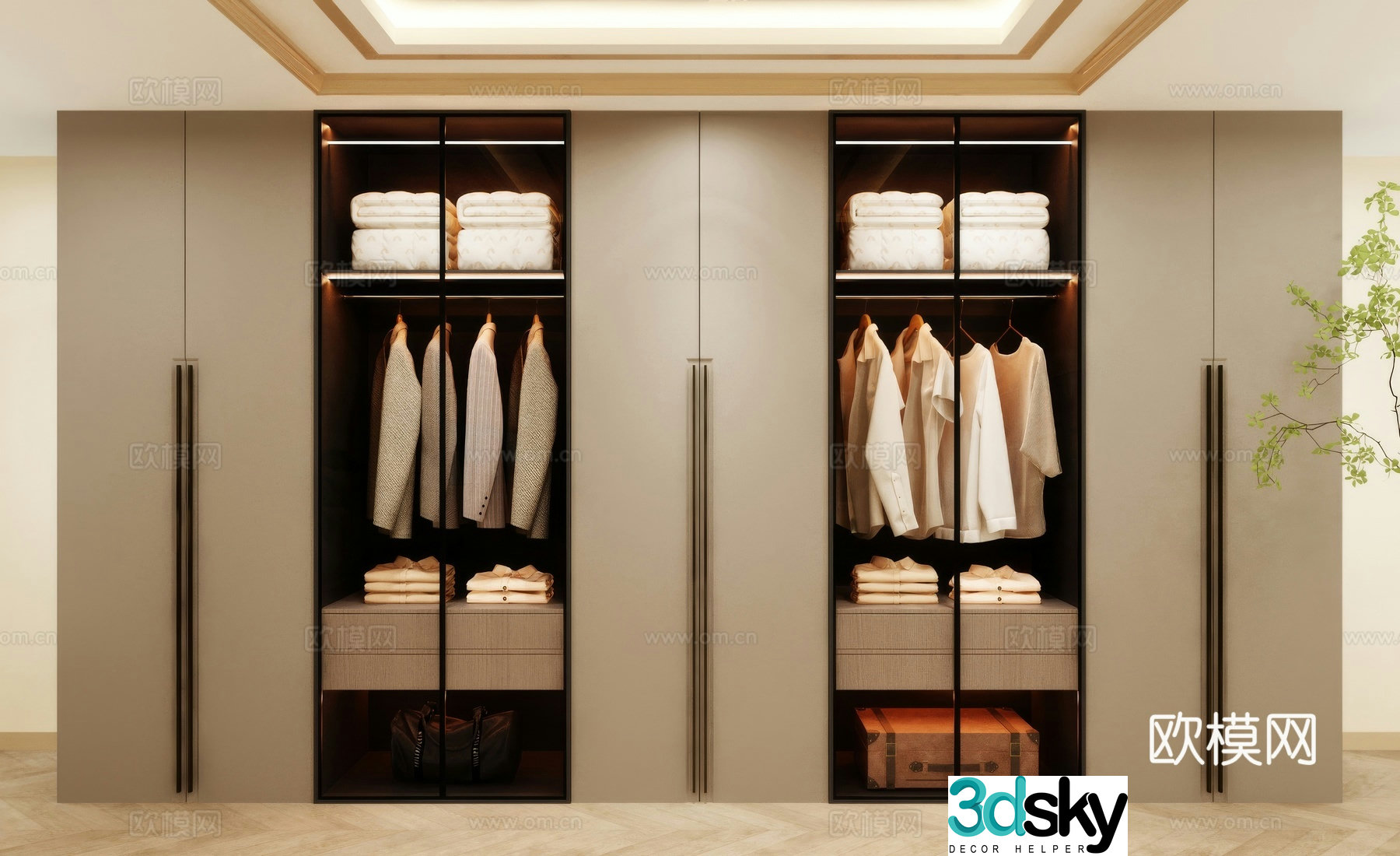 Wardrobe design Wardrobe renderings Wardrobe wardrobe design Wardrobe cabinet 3d model