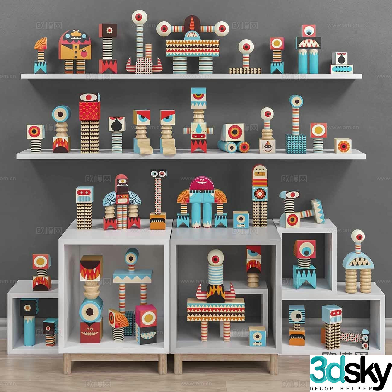 Children’s toys 3d model