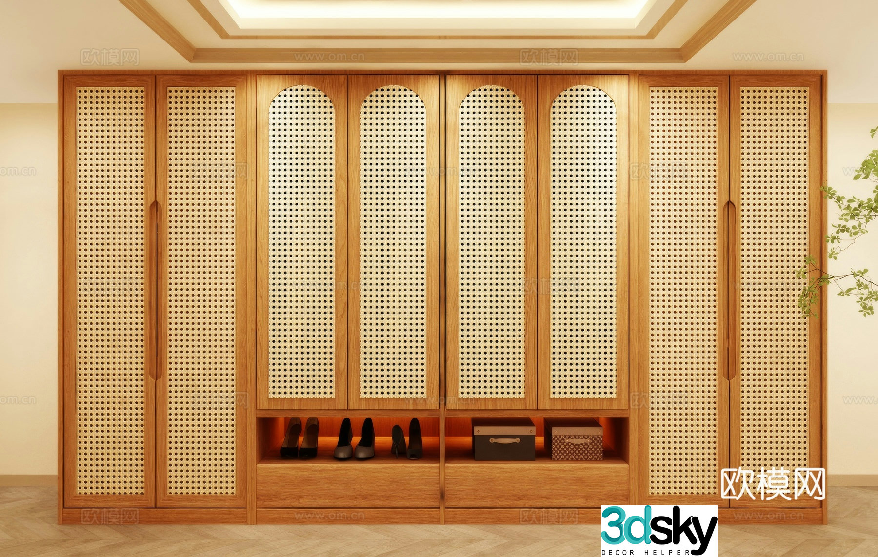 Wardrobe design Wardrobe renderings Wardrobe wardrobe design Wardrobe cabinet 3d model