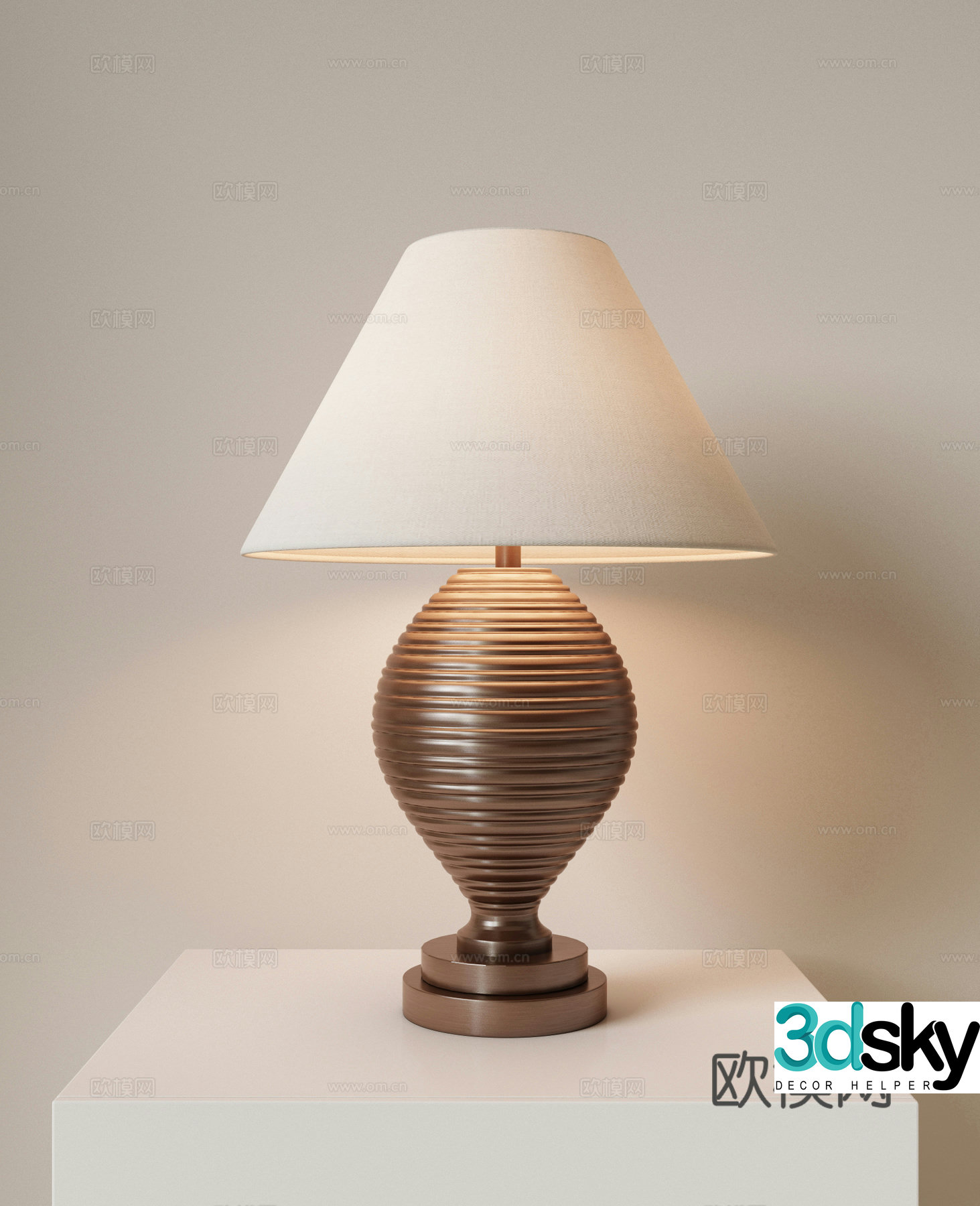 Modern retro metal desk lamp Bedside desk lamp Living room desk lamp Study desk lamp Light luxury desk lamp 3D model