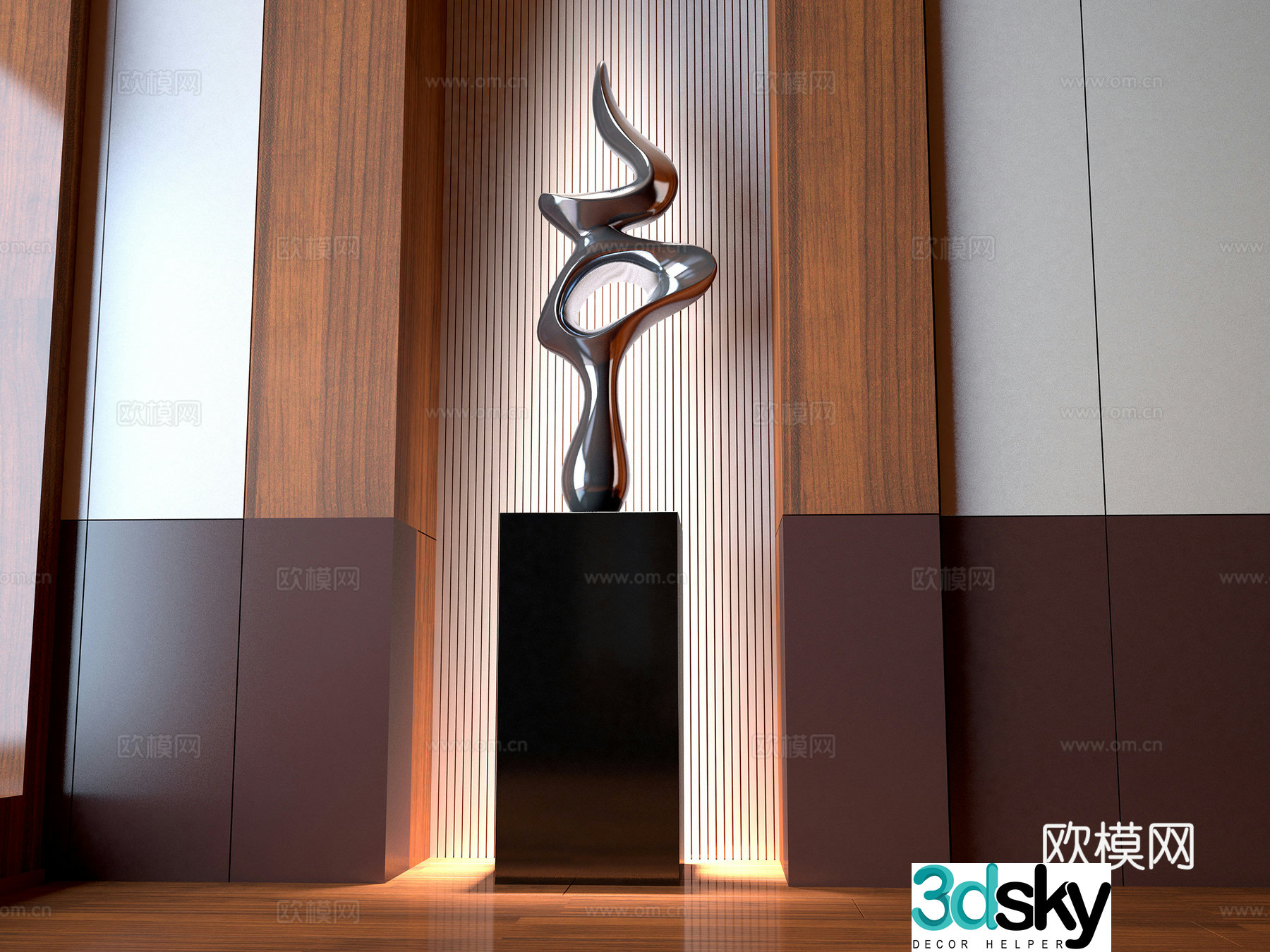 Indoor ornaments 3D model