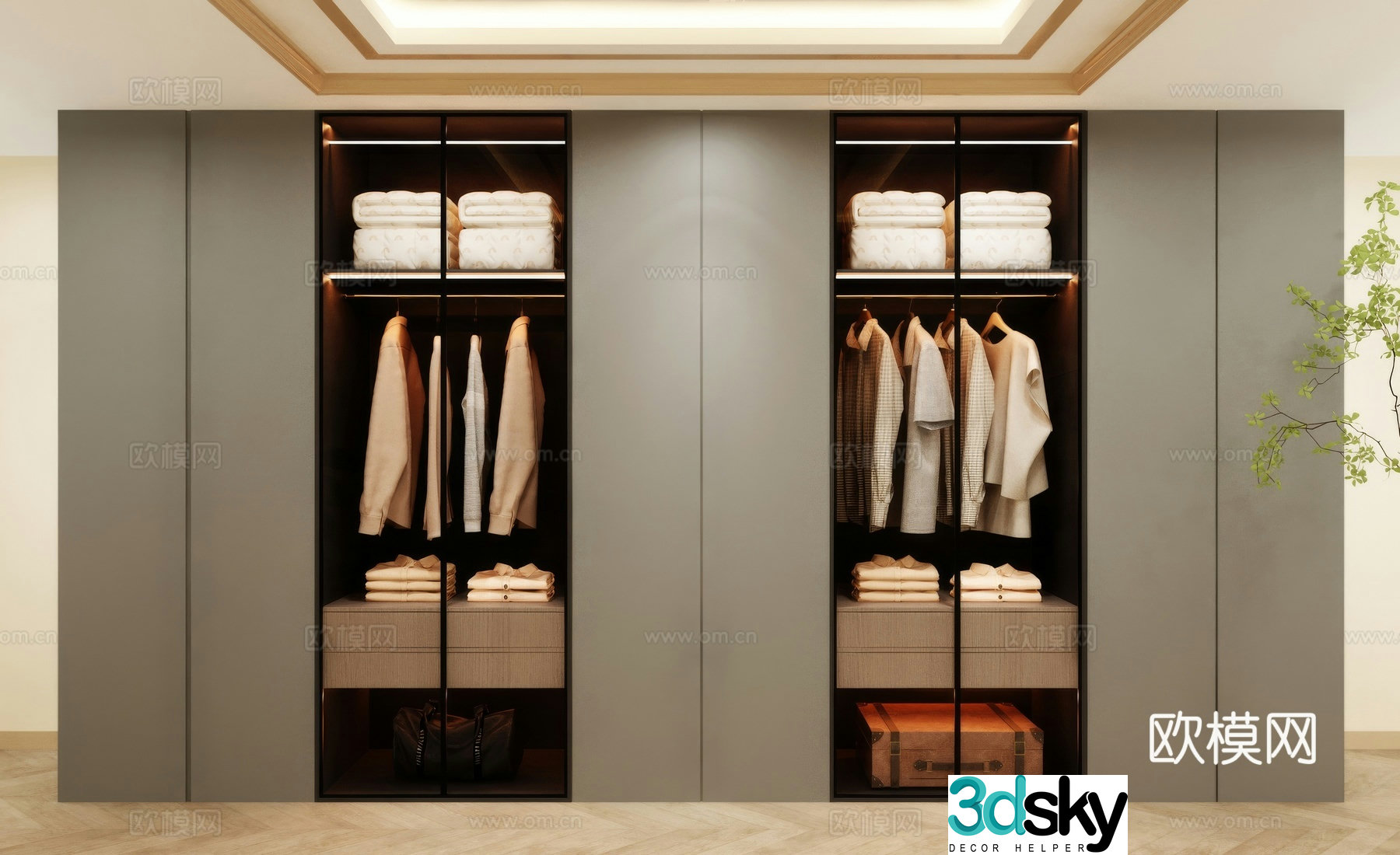 Wardrobe design Wardrobe renderings Wardrobe wardrobe design Wardrobe cabinet 3d model