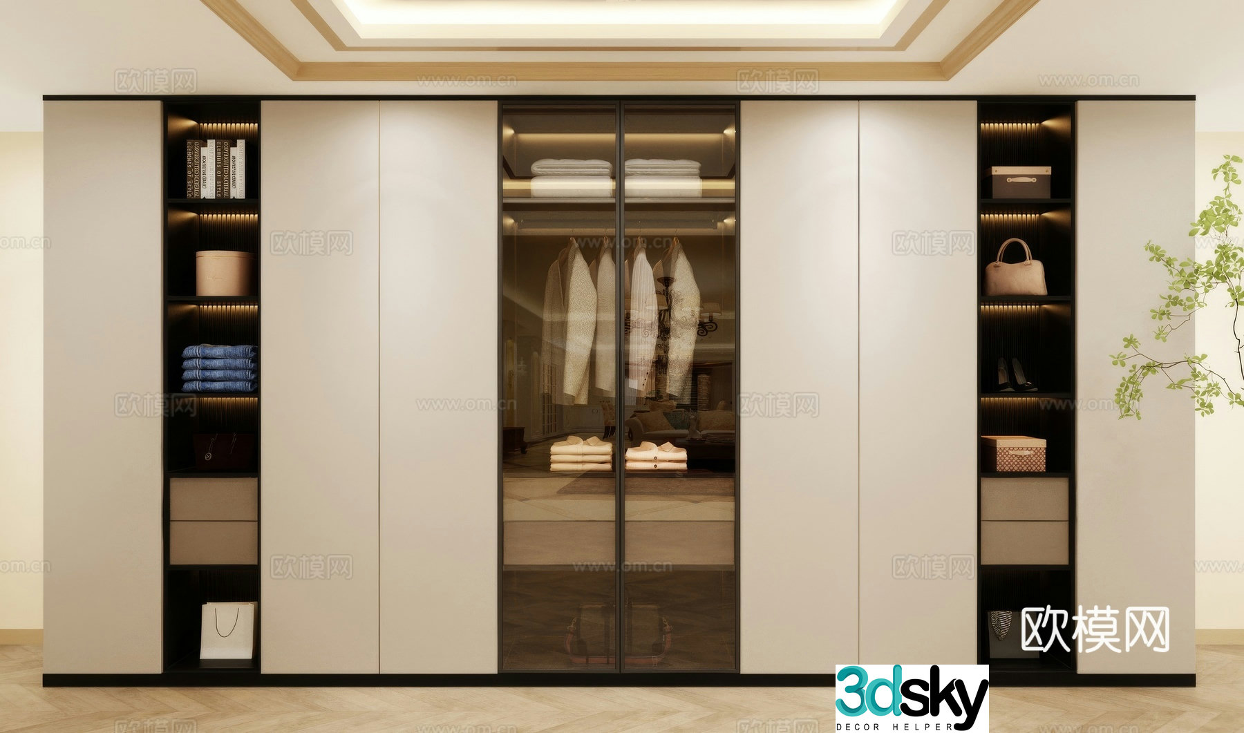 Wardrobe design Wardrobe renderings Wardrobe wardrobe design Wardrobe cabinet 3d model