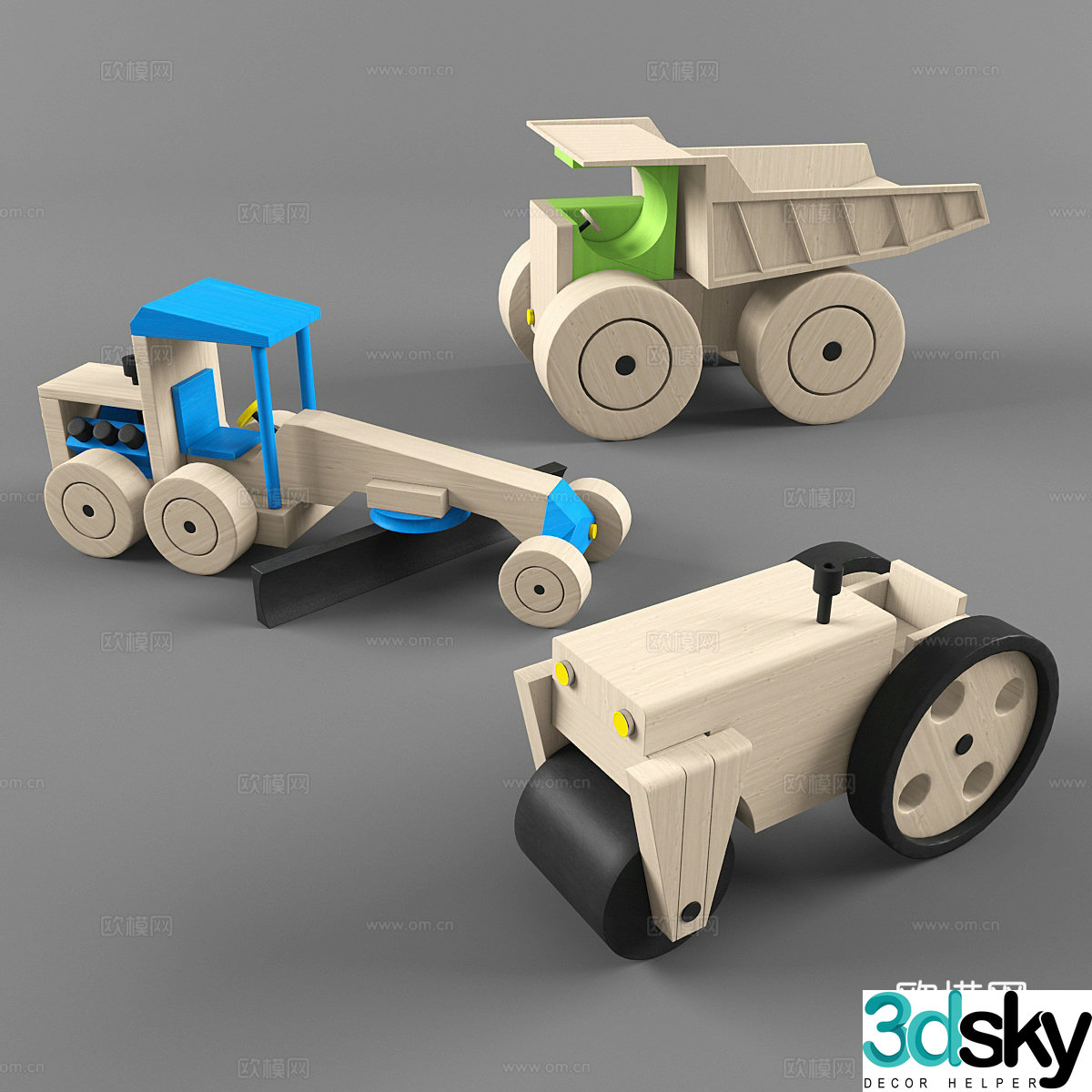 Car toy 3d model