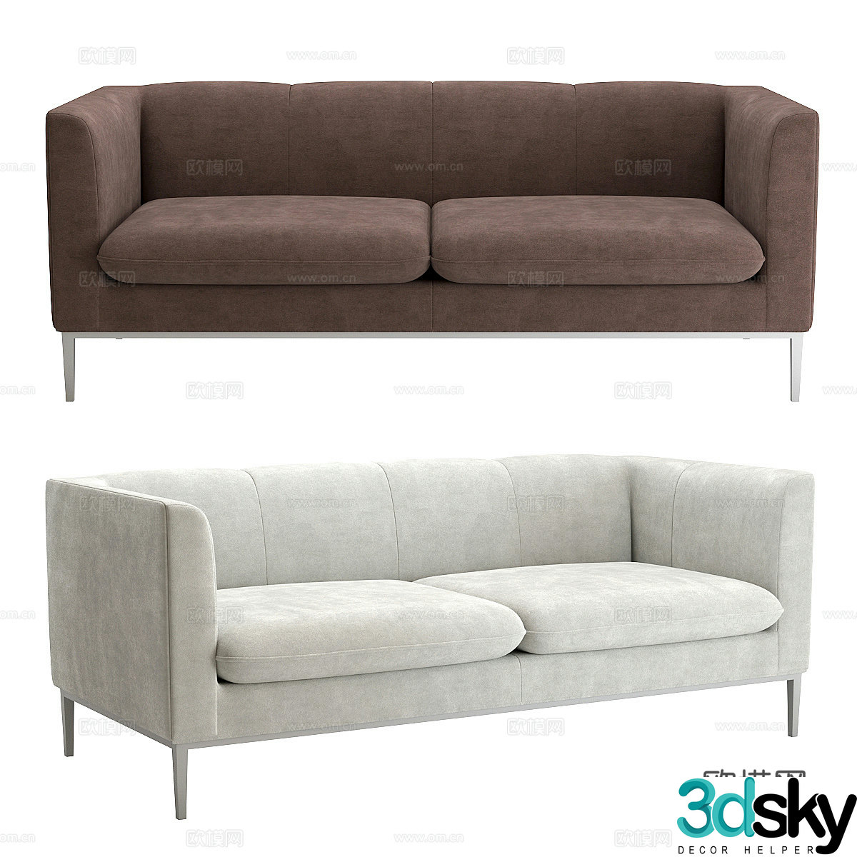 Sofa Cabo Unterzo3d model