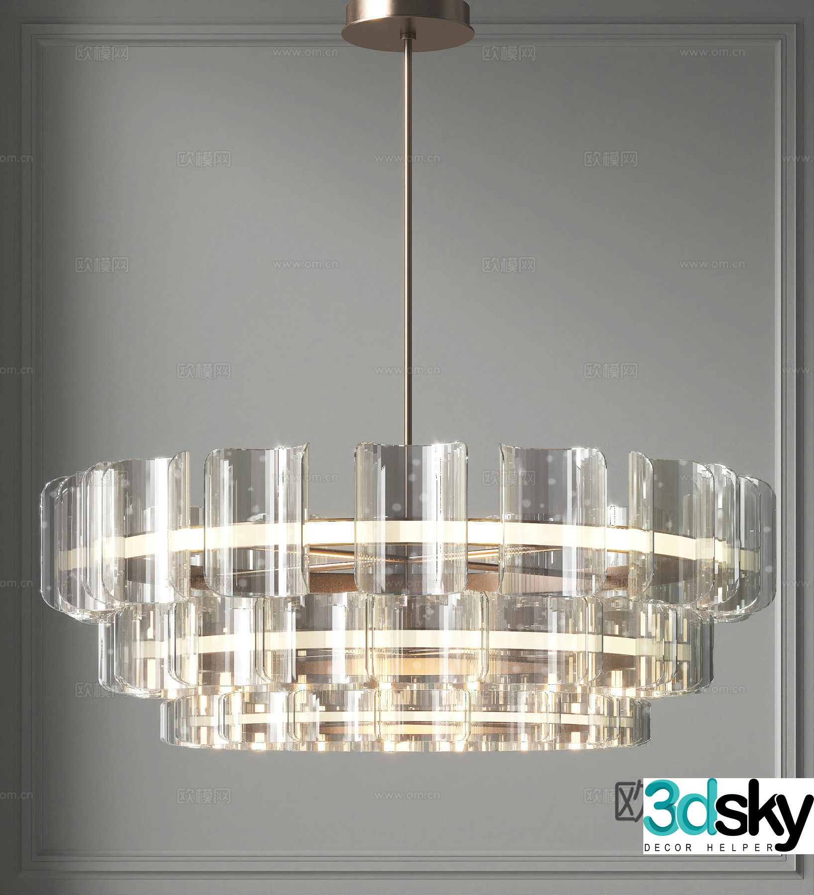 Lamps Chandelier Lighting Decorative Lights 3D Model