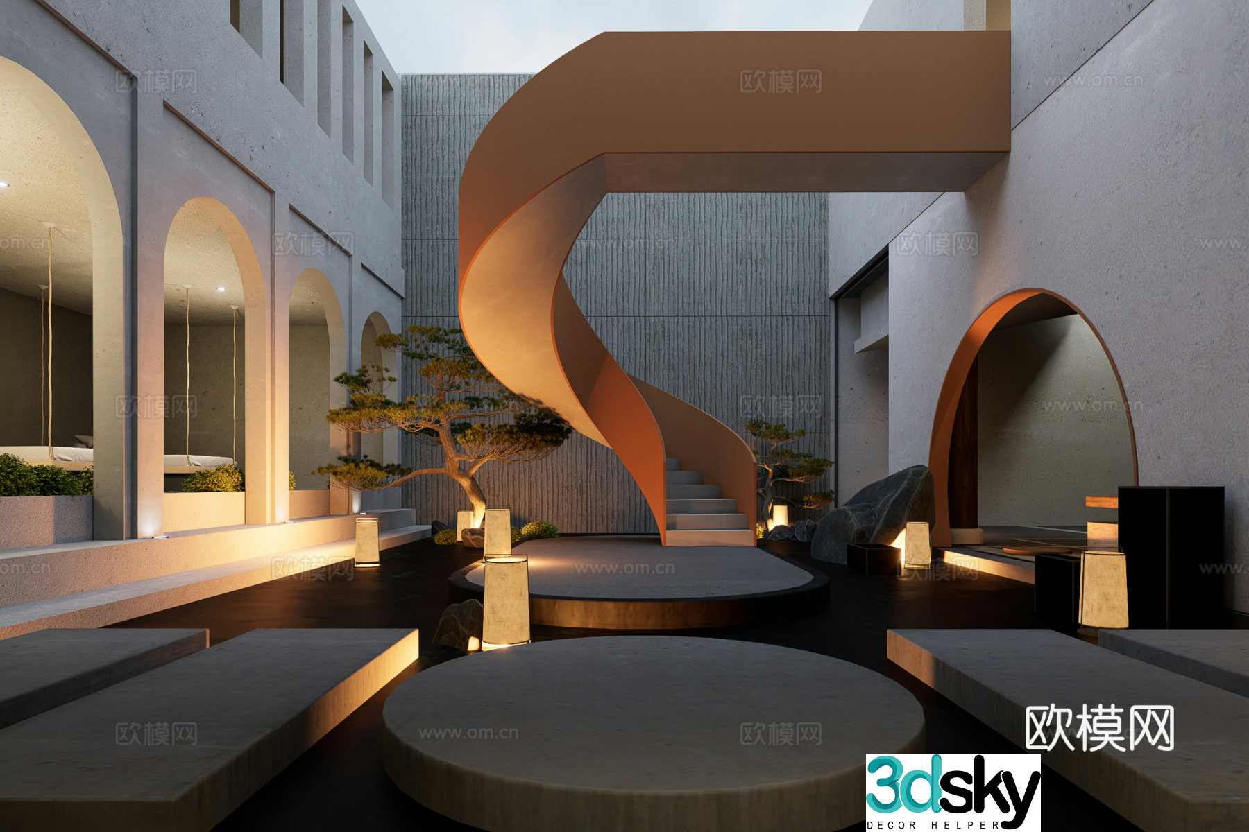 Teahouse 3d model