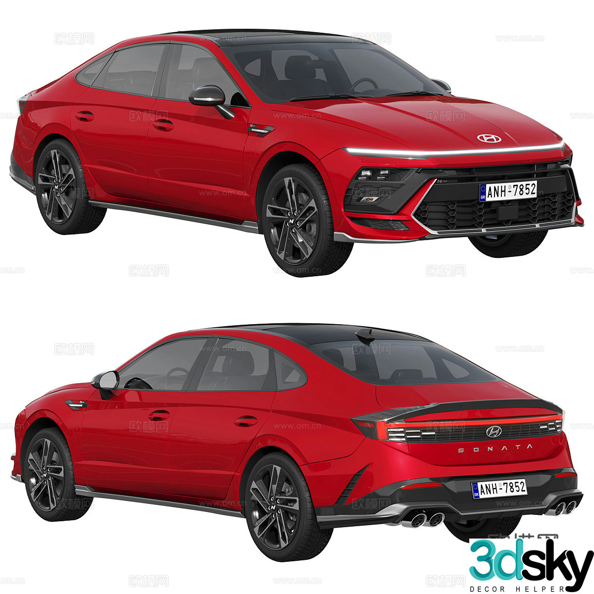 Modern Sonata N-Line 20243d model