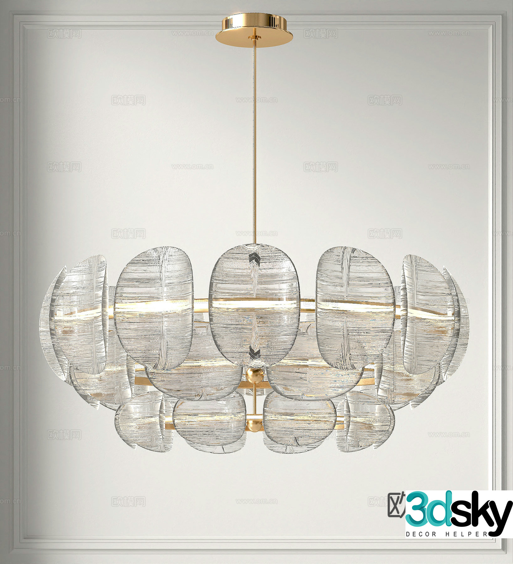 Lamps Chandelier Lighting Decorative Lights 3D Model