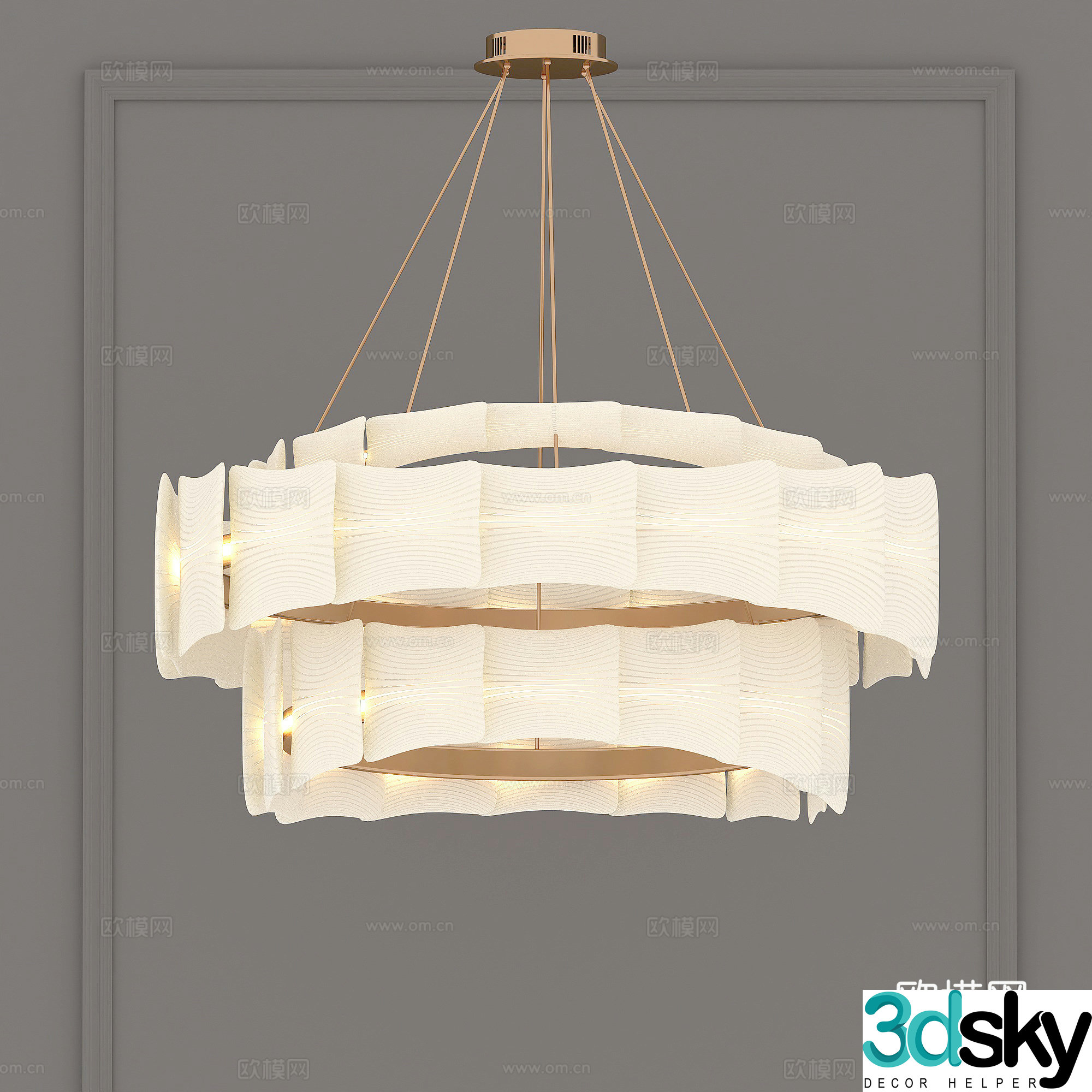Lamps Chandelier Lighting Decorative Lights 3D Model