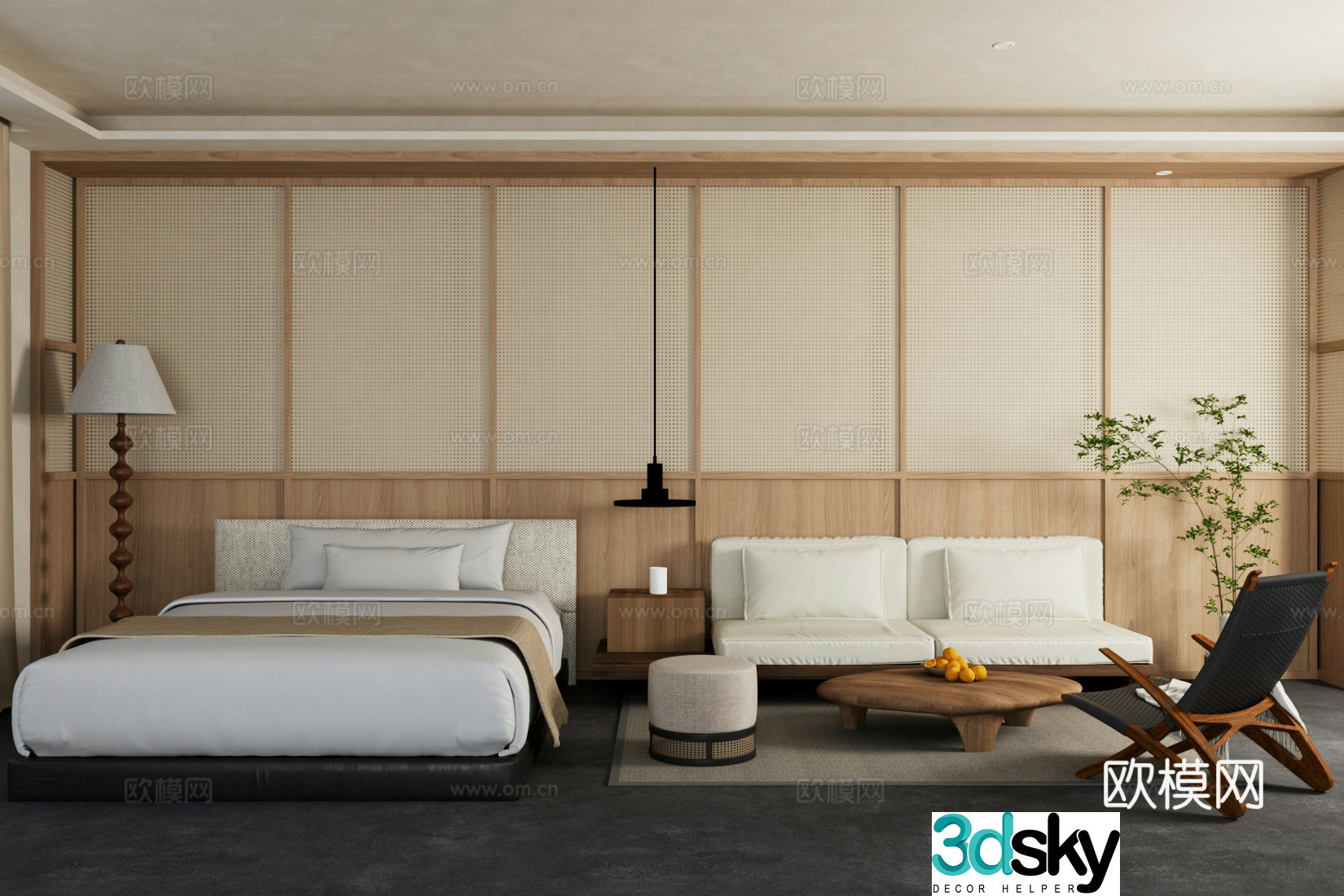 Wai Viagra B&B Room Suite 3D Model