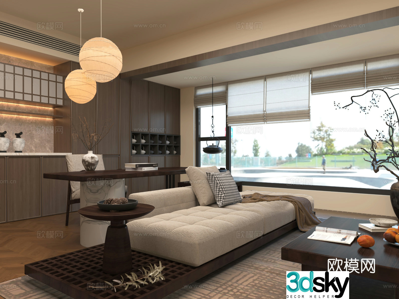 Song Dynasty aesthetic 3D model