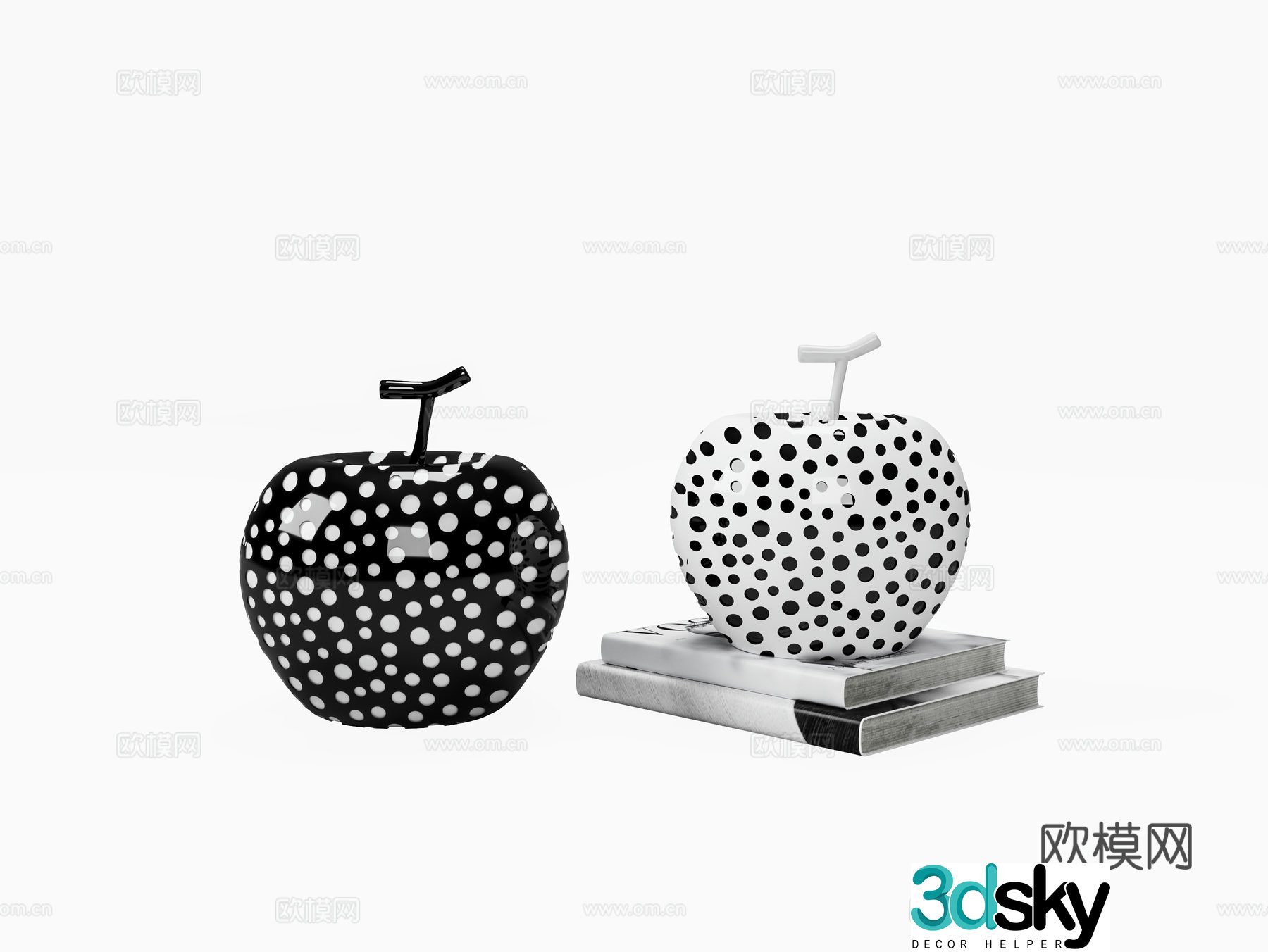 Jewelry combination 3D model