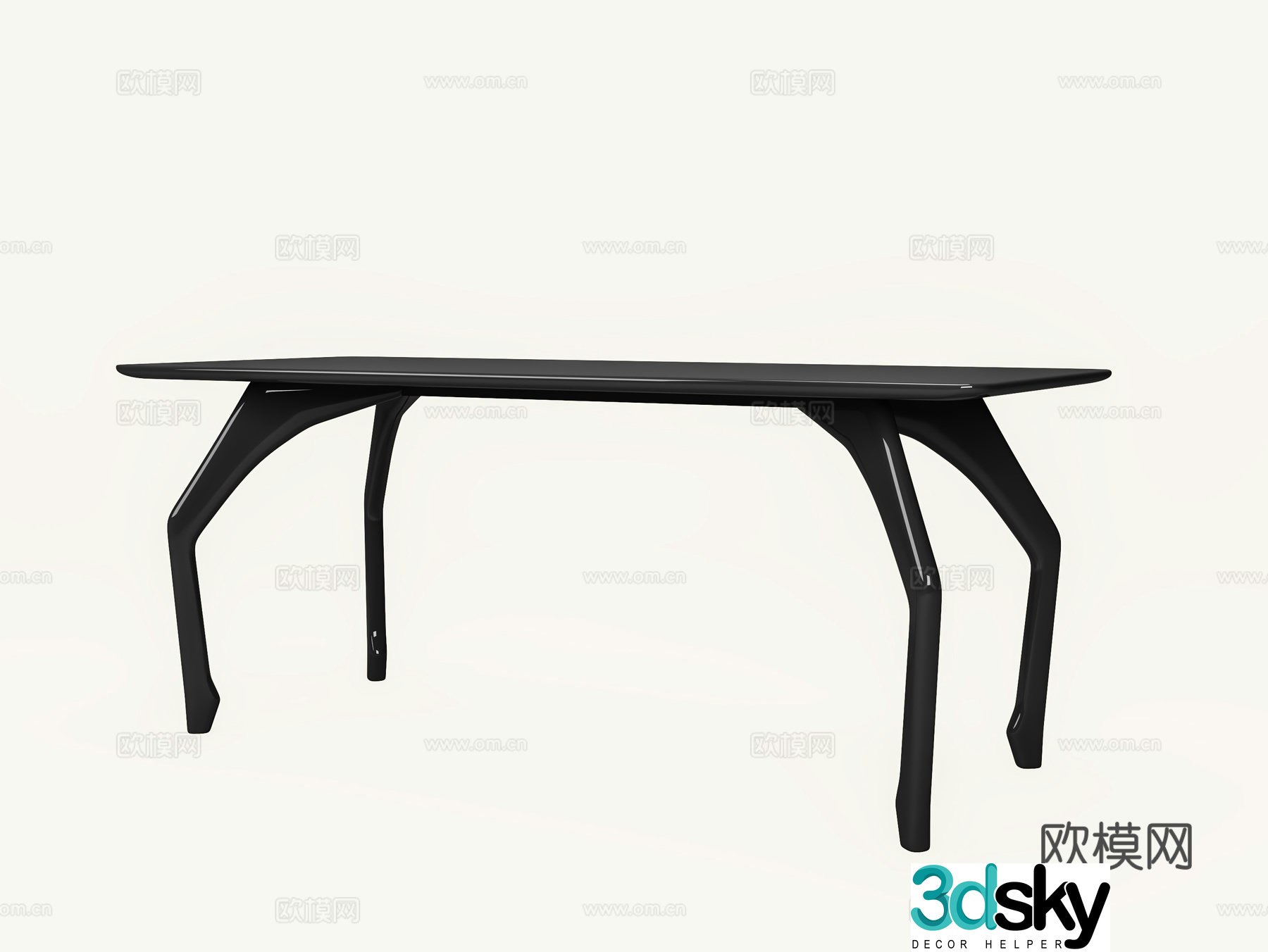 Dining table 3d model