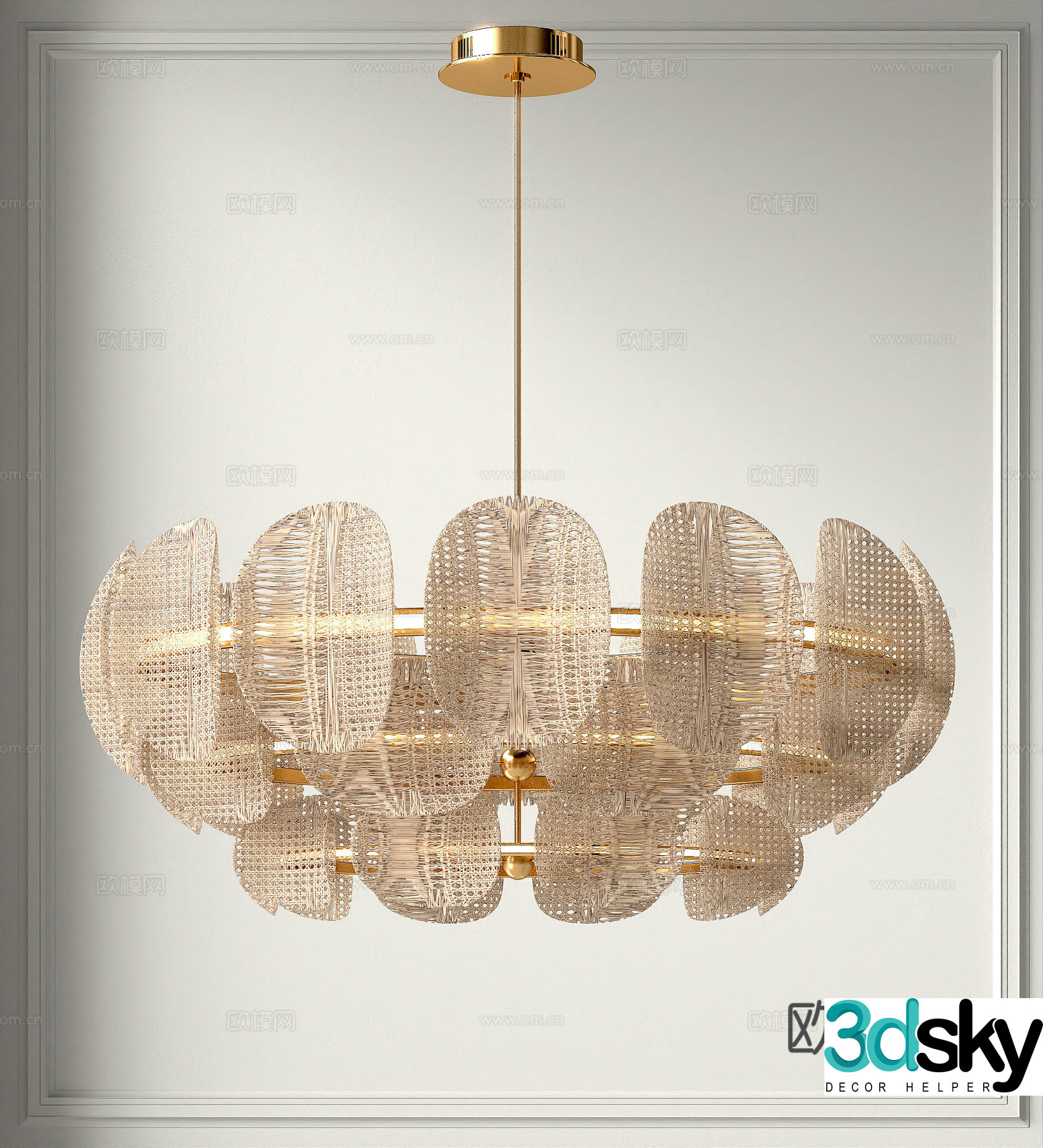 Lamps Chandelier Lighting Decorative Lights 3D Model