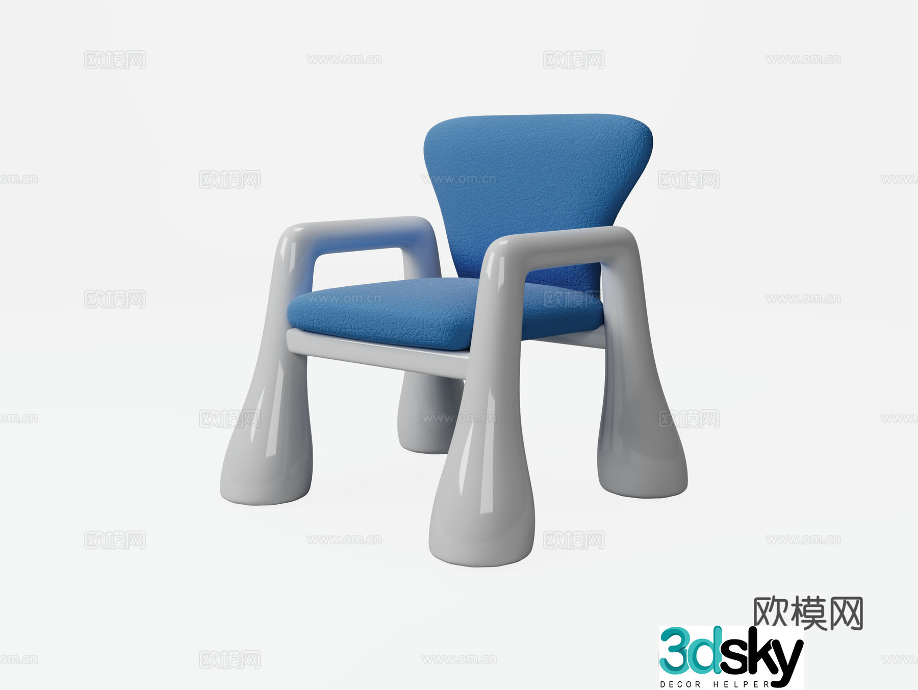 Child seat 3d model
