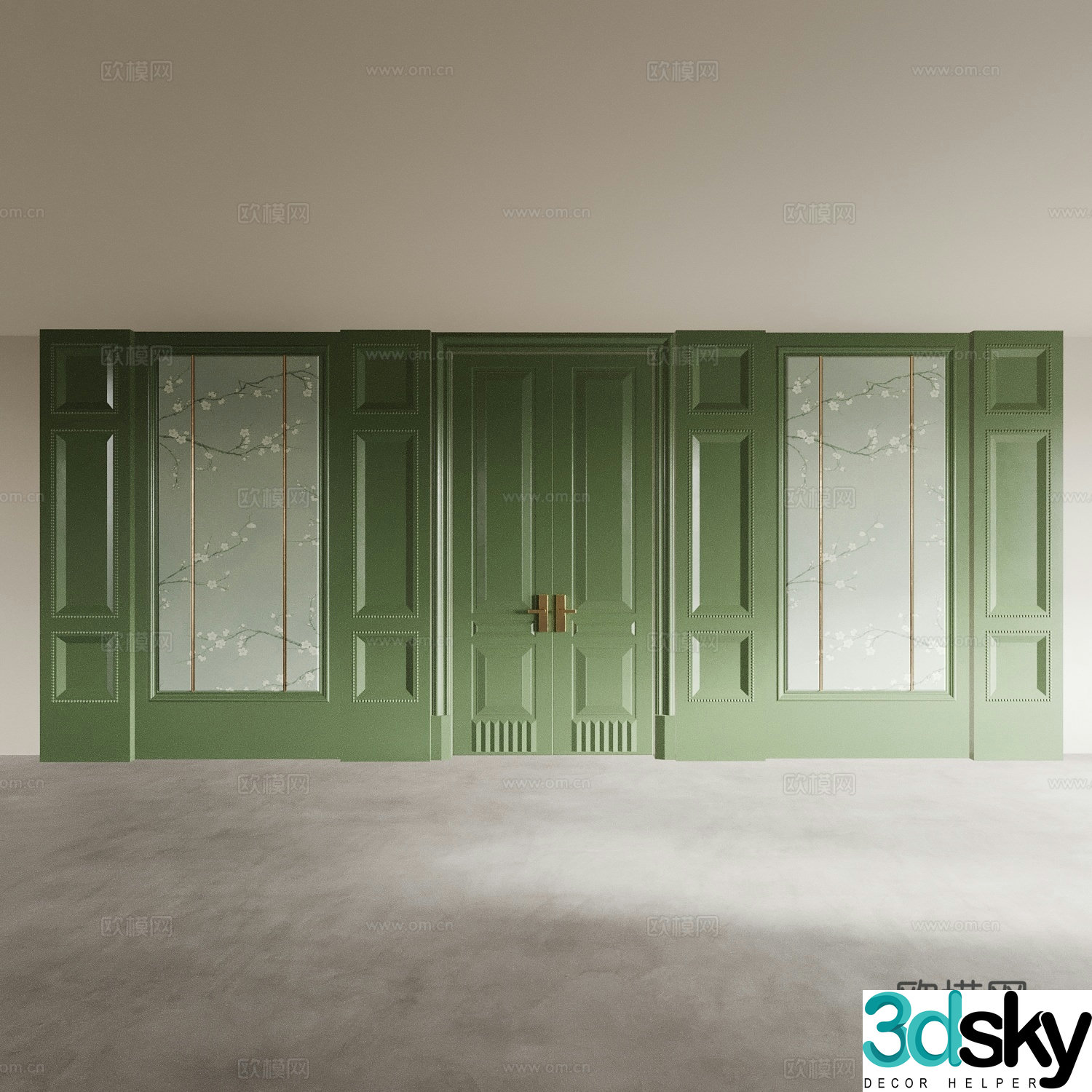 Background wall Bedside background wall Sofa background wall Living room background wall Bedroom background wall Porch 3D model