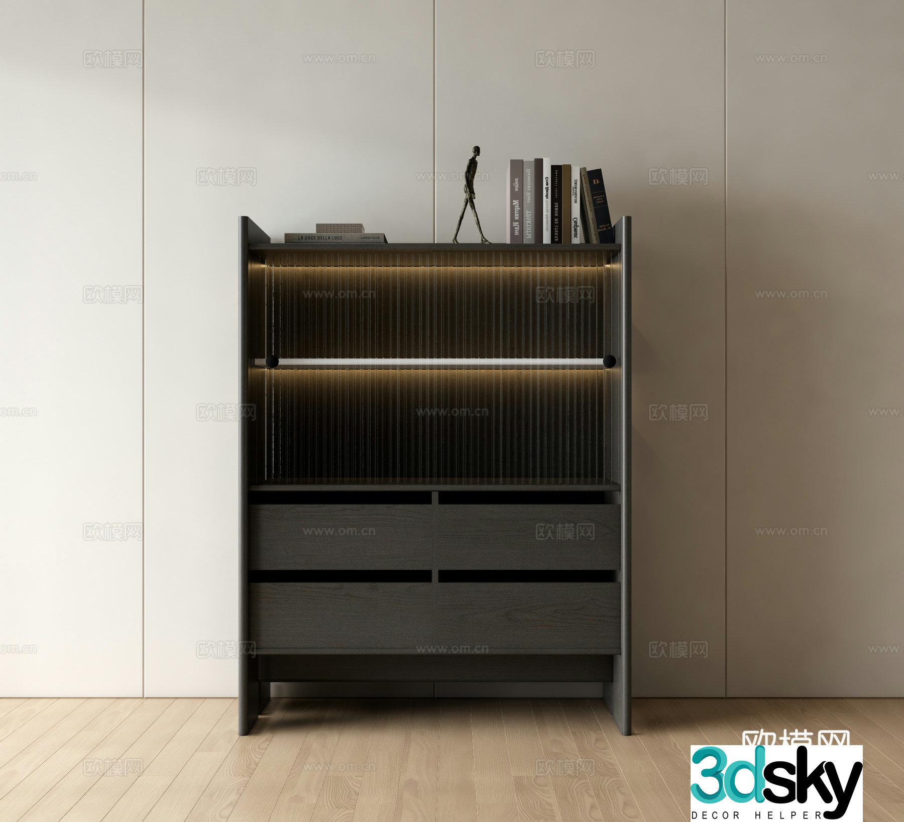 Modern sideboard sideboard chest of cupboard 3d model