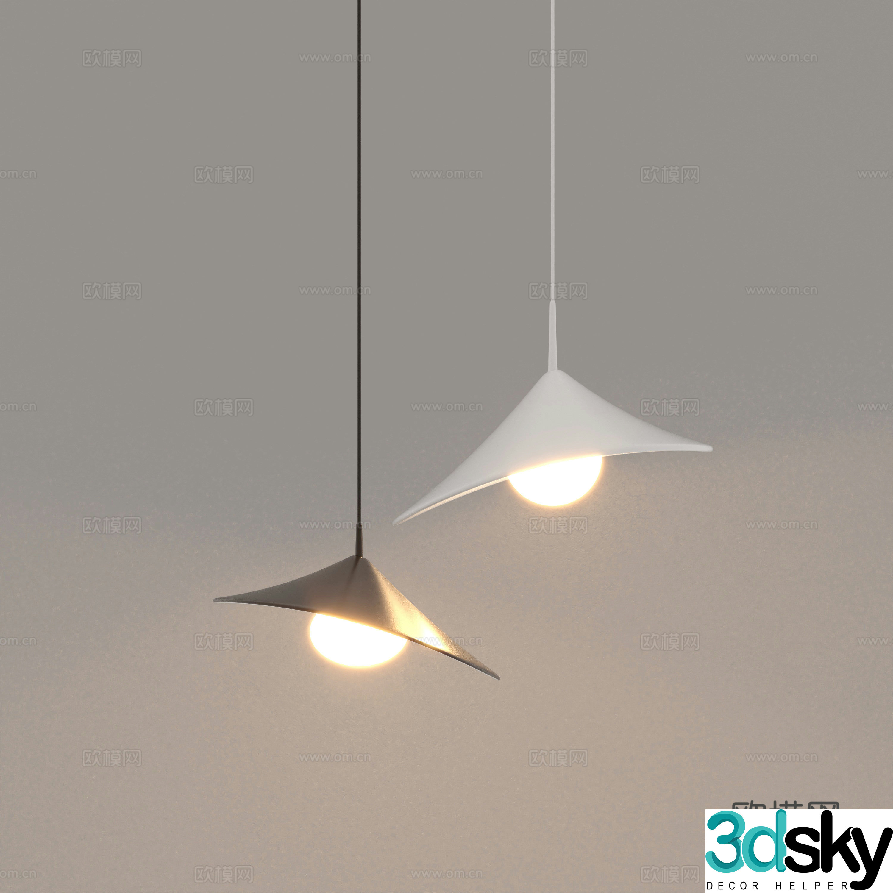 Lamps Chandelier Lighting Decorative Lights 3D Model