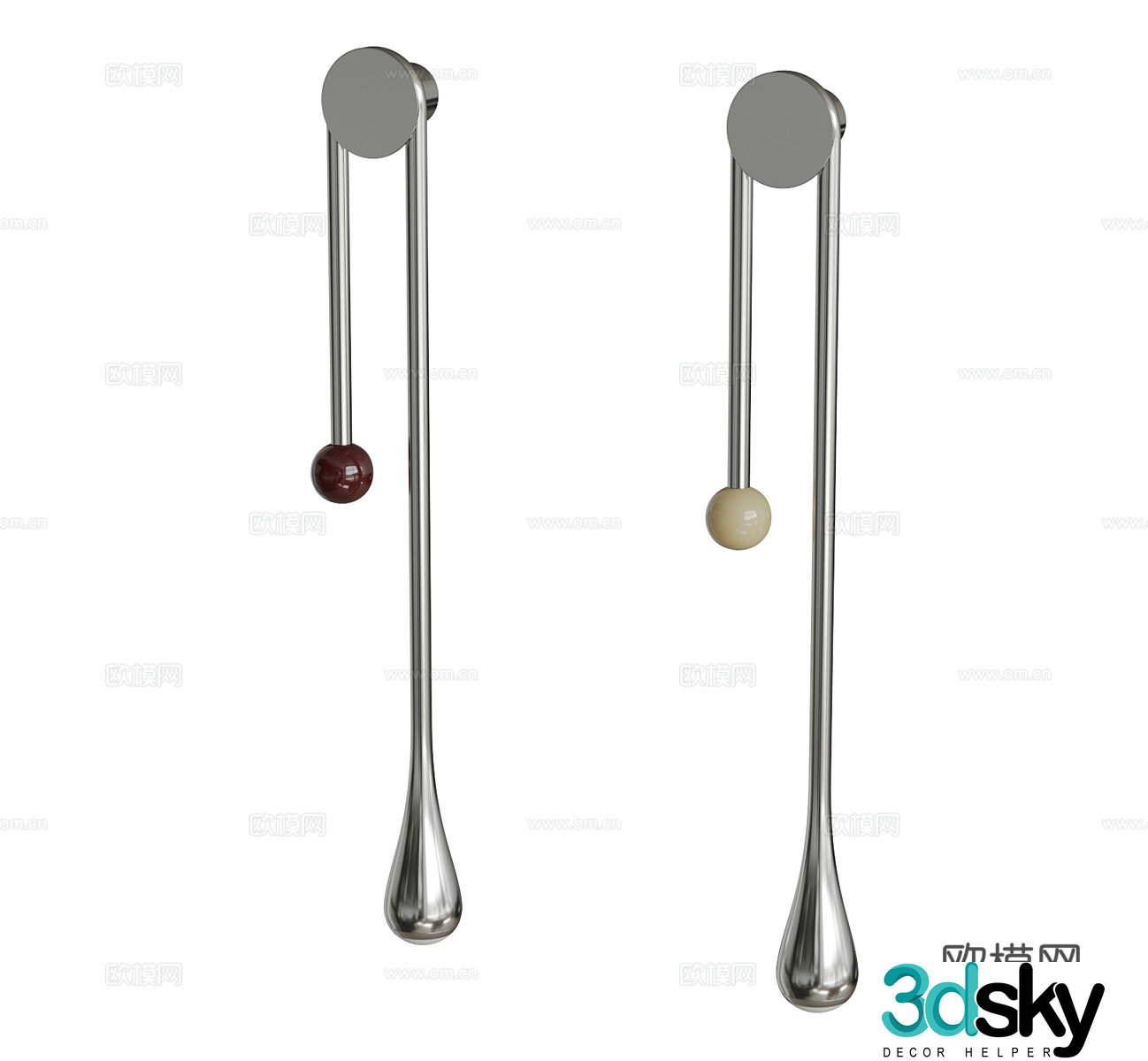 Model wall lamp Creative wall lamp Art wall lamp Decorative wall lamp Bedside wall lamp Hotel wall lamp 3D model