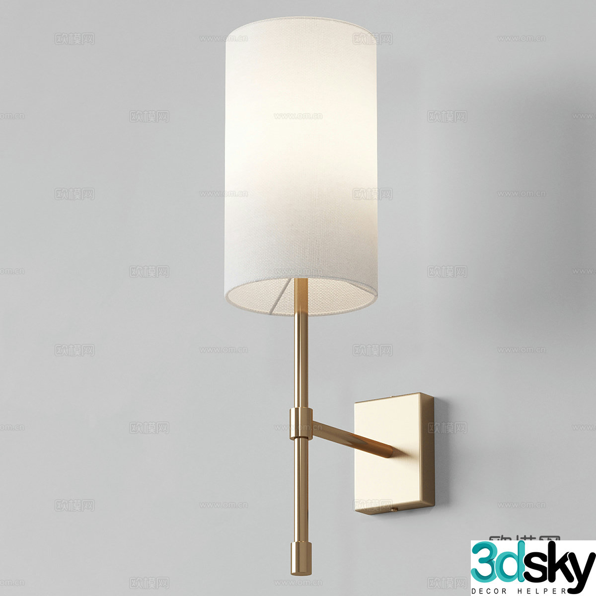 Wall light Dantone Home Moritz3d model