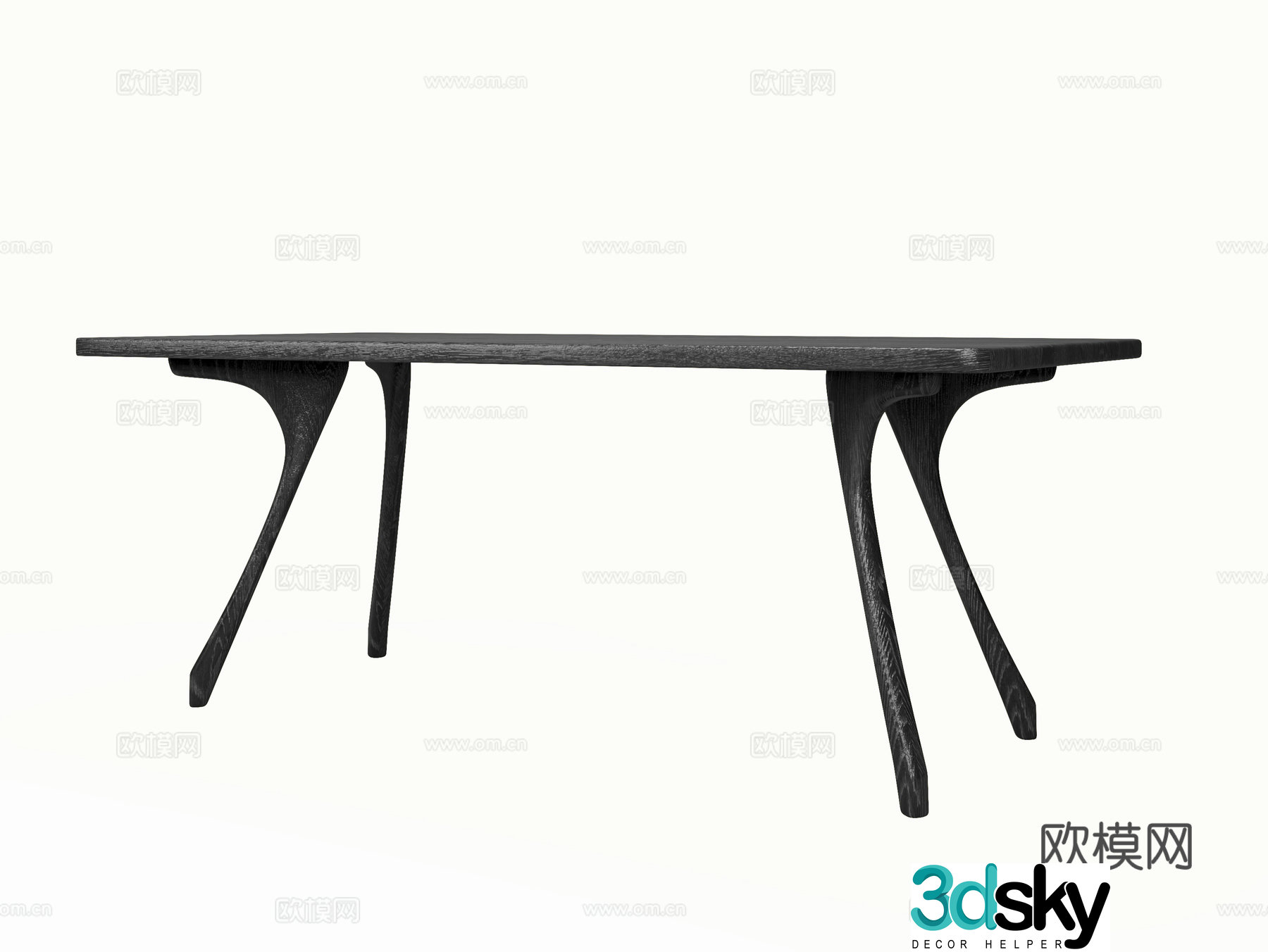 Dining table 3d model