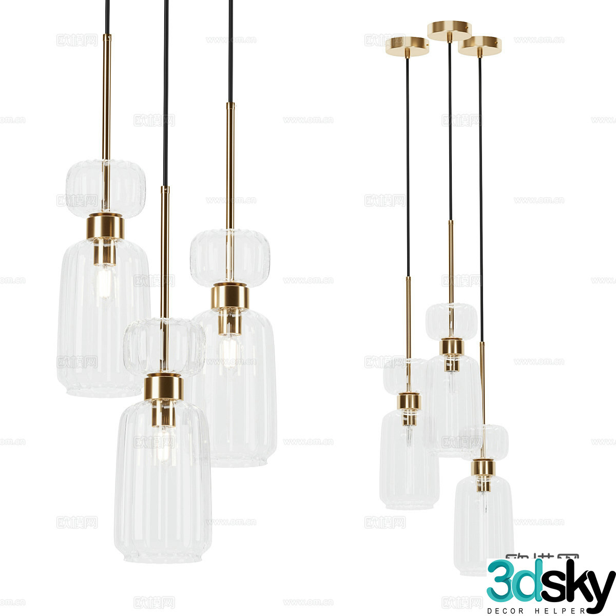 Ceiling light 3d model