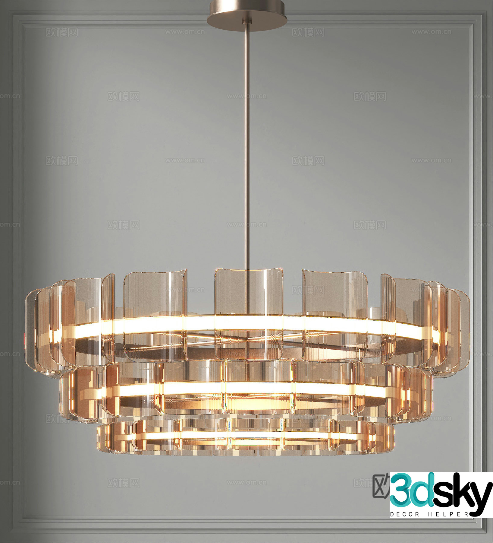 Lamps Chandelier Lighting Decorative Lights 3D Model