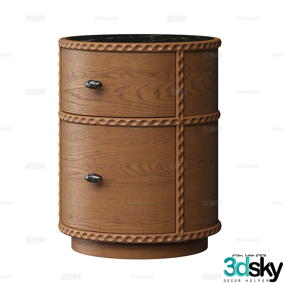 Pietro nightstand 3d model