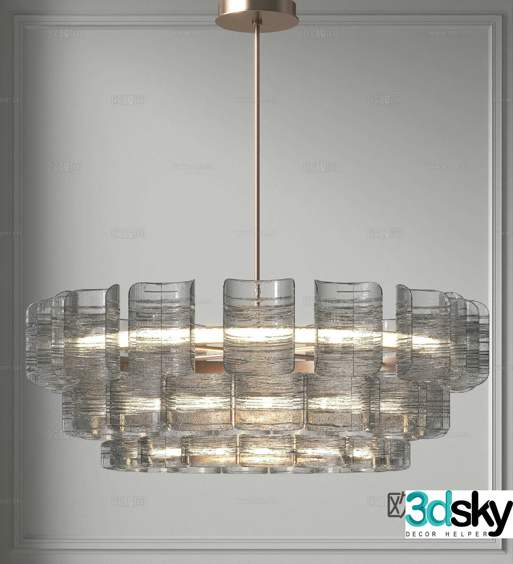 Lamps Chandelier Lighting Decorative Lights 3D Model
