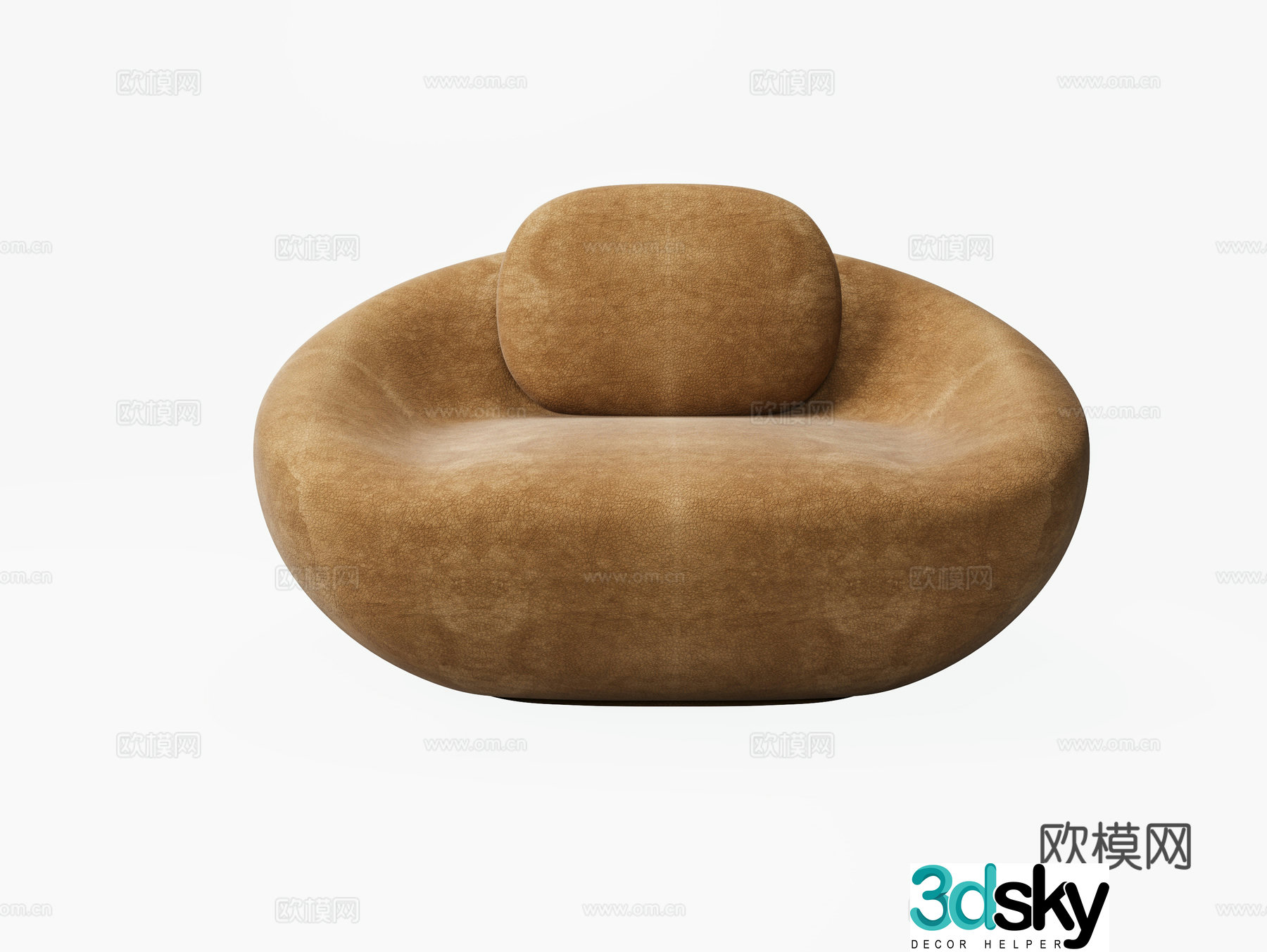 Lazy sofa 3d model