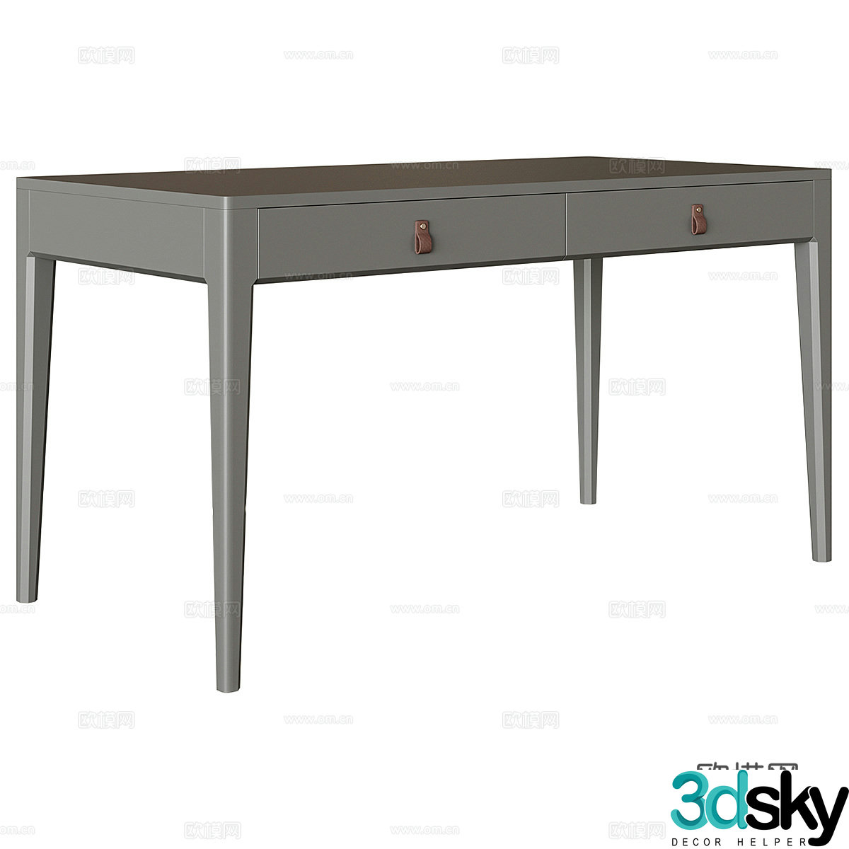Modern CASE desk 3d model
