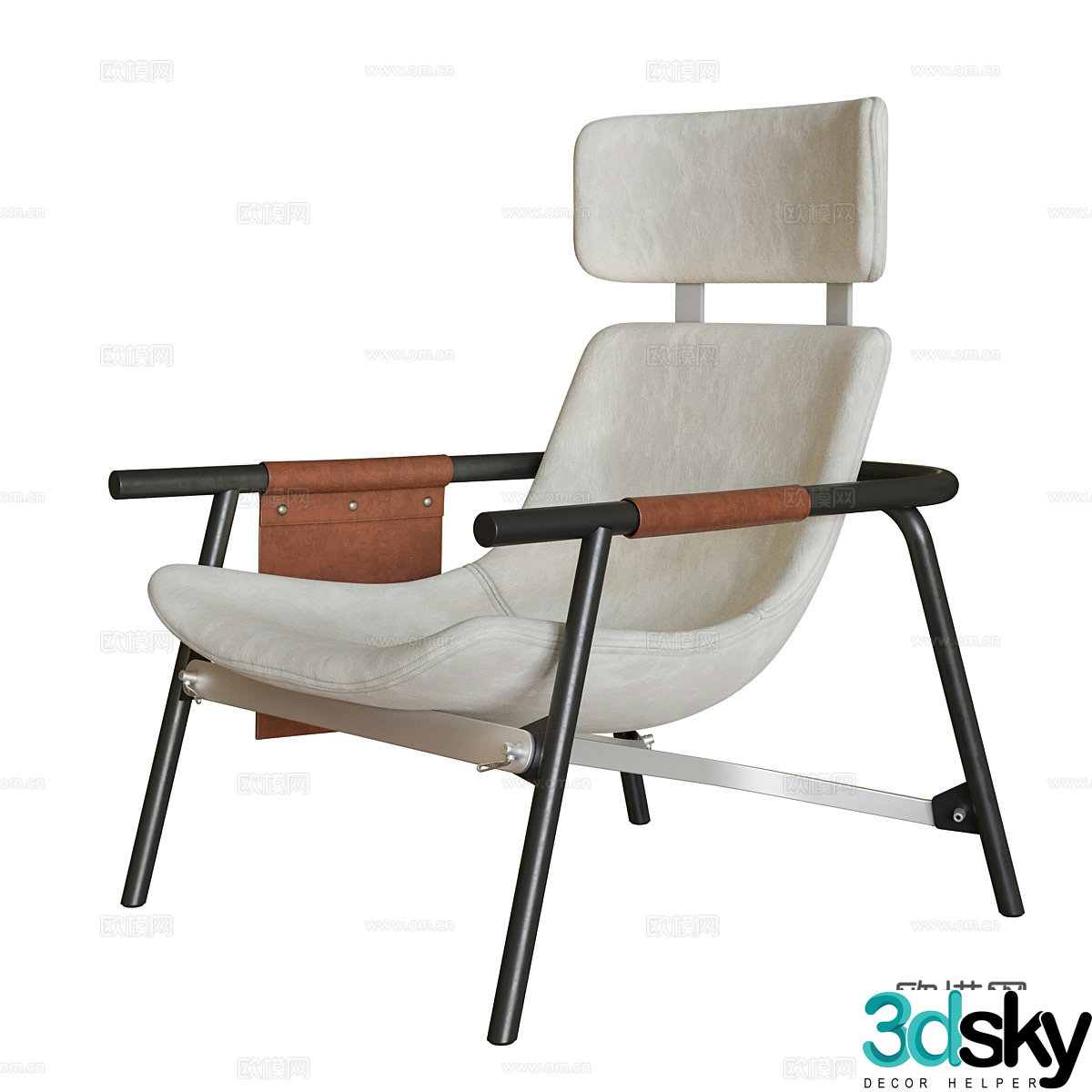 Leisure chair 3d model