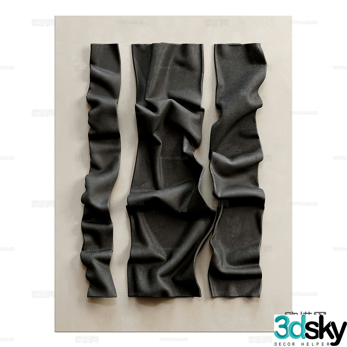 New Chinese style hanger 3D model