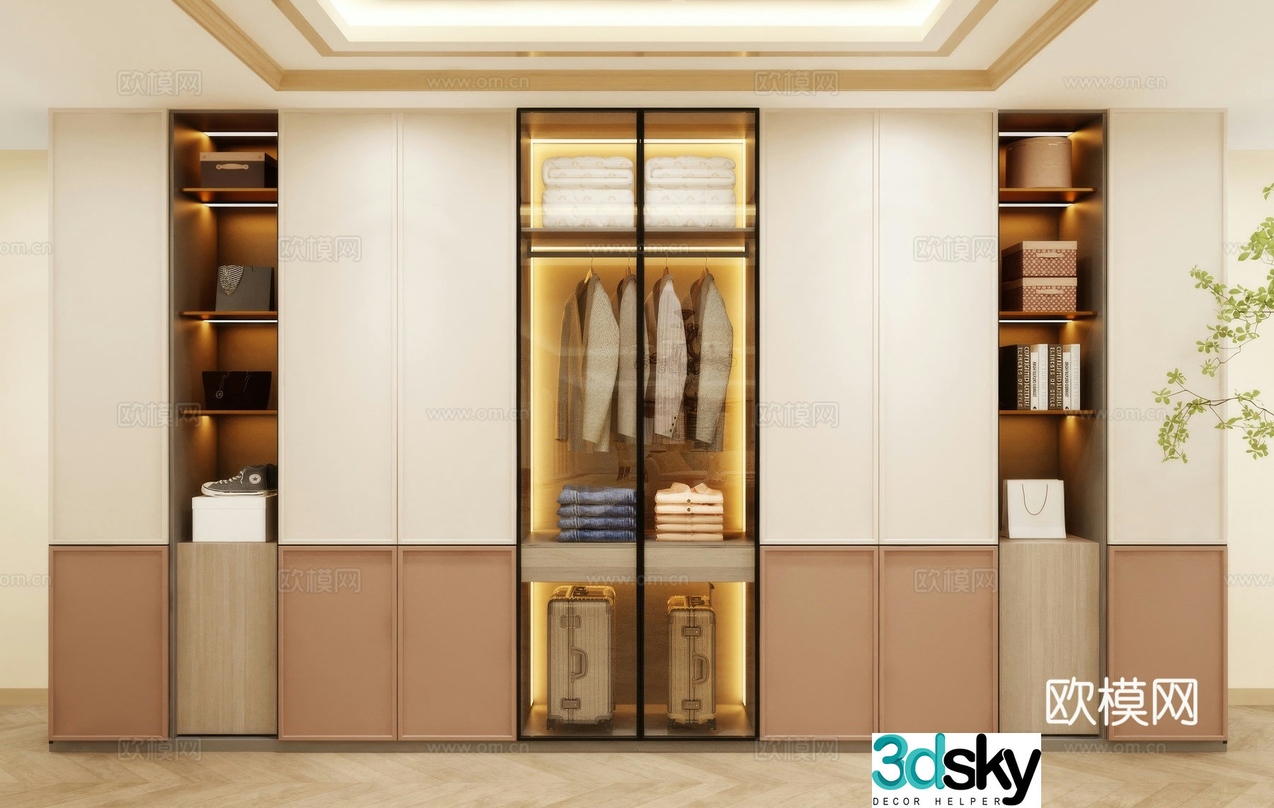 Wardrobe Design Wardrobe Wardrobe Chair Bedroom Wardrobe Hotel Wardrobe 3D Model