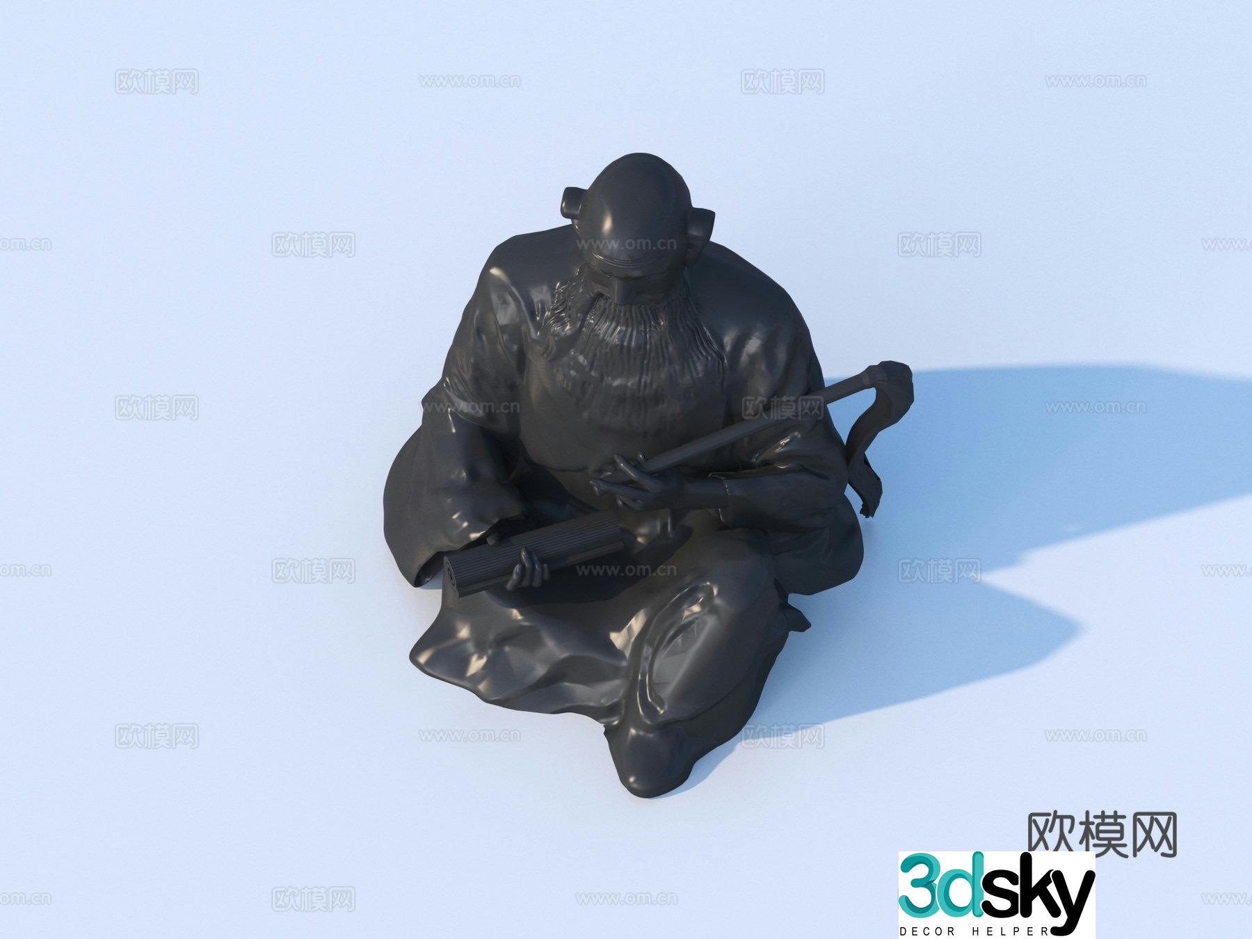 Statue Celebrity Sculpture 3d Model