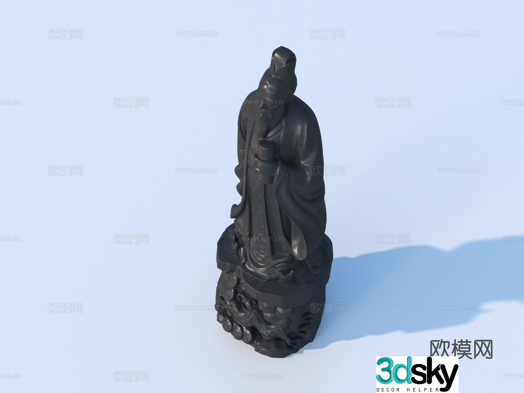 Statue Celebrity Sculpture 3d Model
