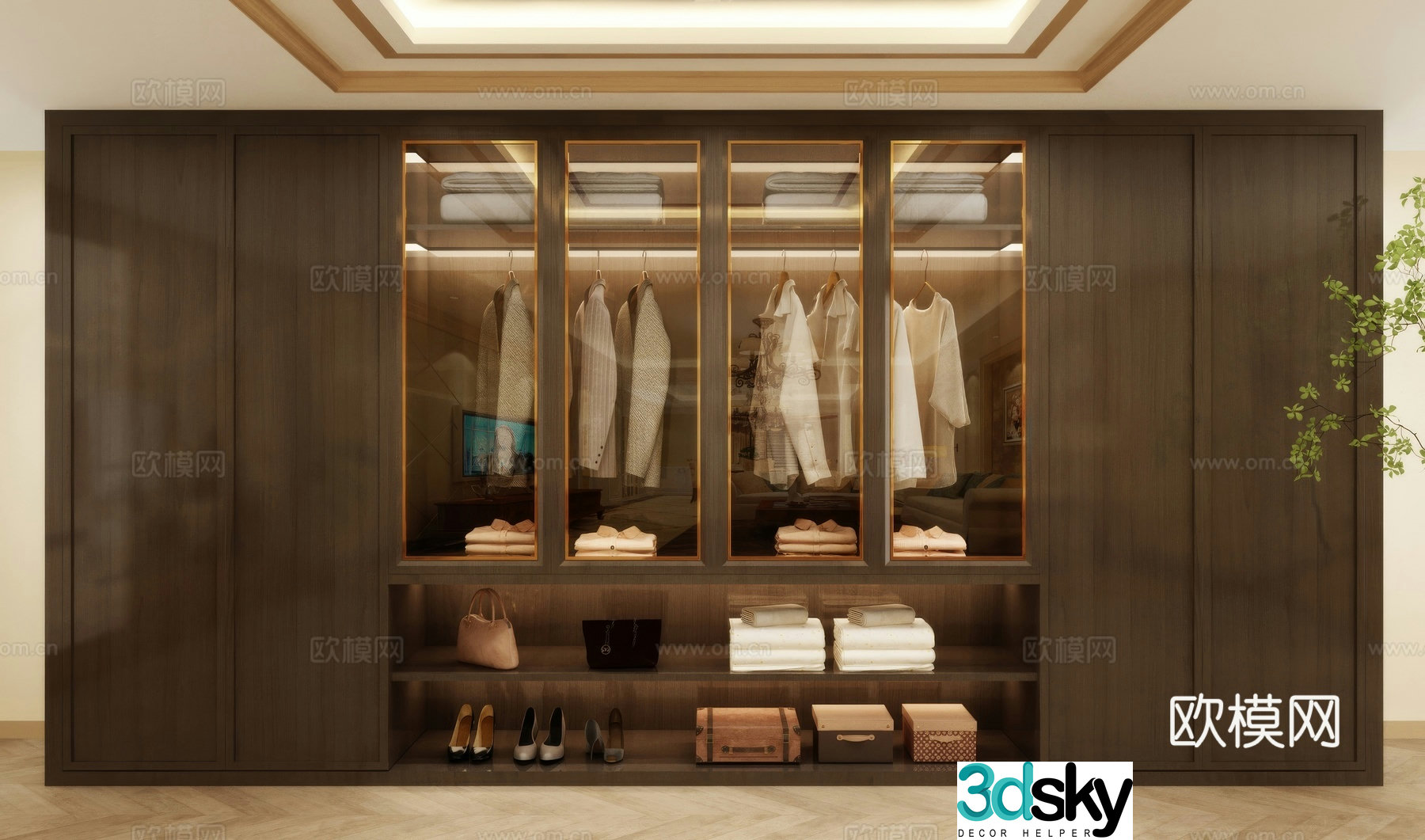 Wardrobe Design Wardrobe Wardrobe Chair Bedroom Wardrobe Hotel Wardrobe 3D Model