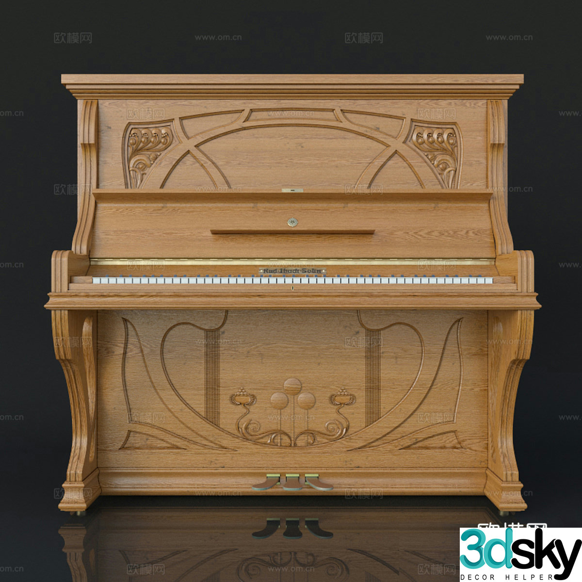 Piano 3d model