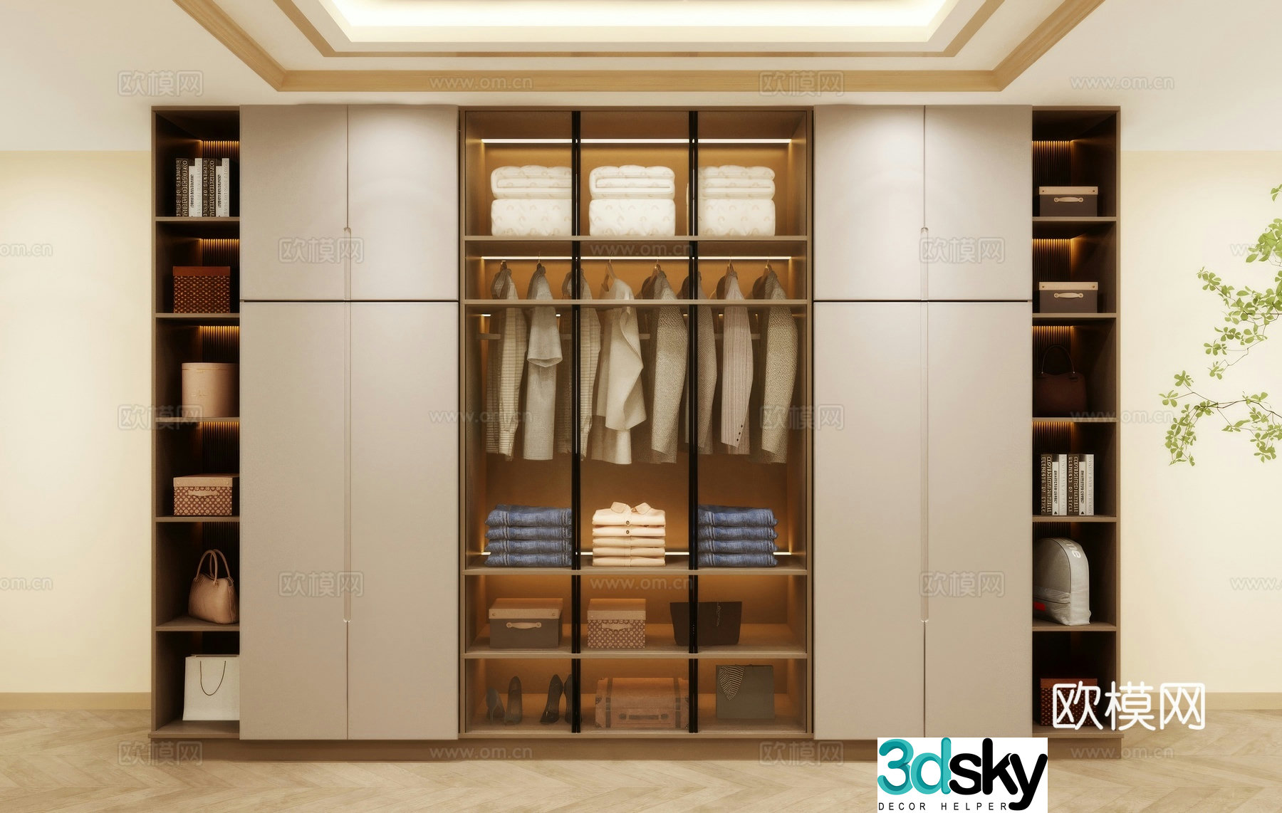 Wardrobe Design Wardrobe Wardrobe Chair Bedroom Wardrobe Hotel Wardrobe 3D Model