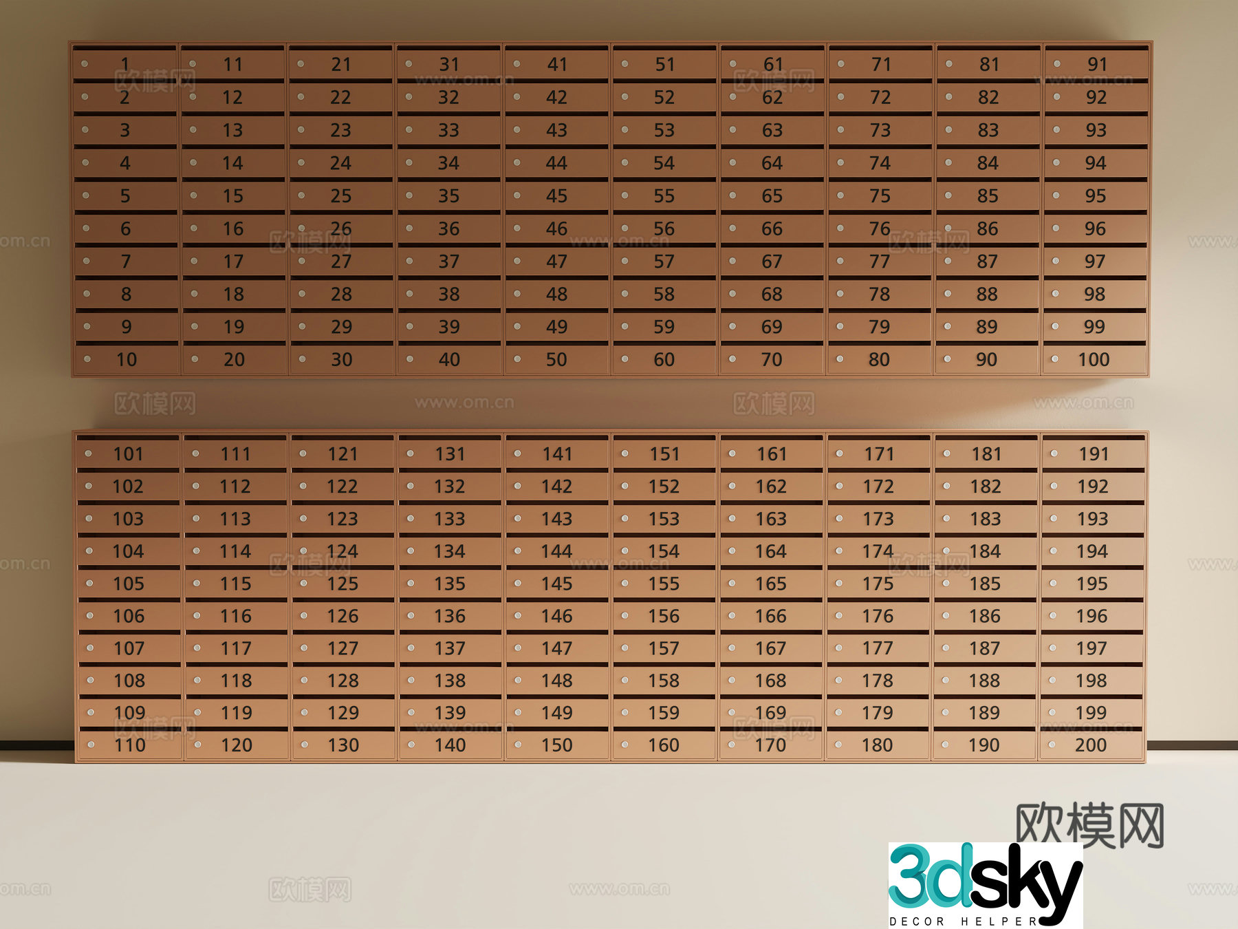 Modern storage cabinet public space storage cabinet storage cabinet password cabinet shoe replacement cabinet wardrobe 3D model