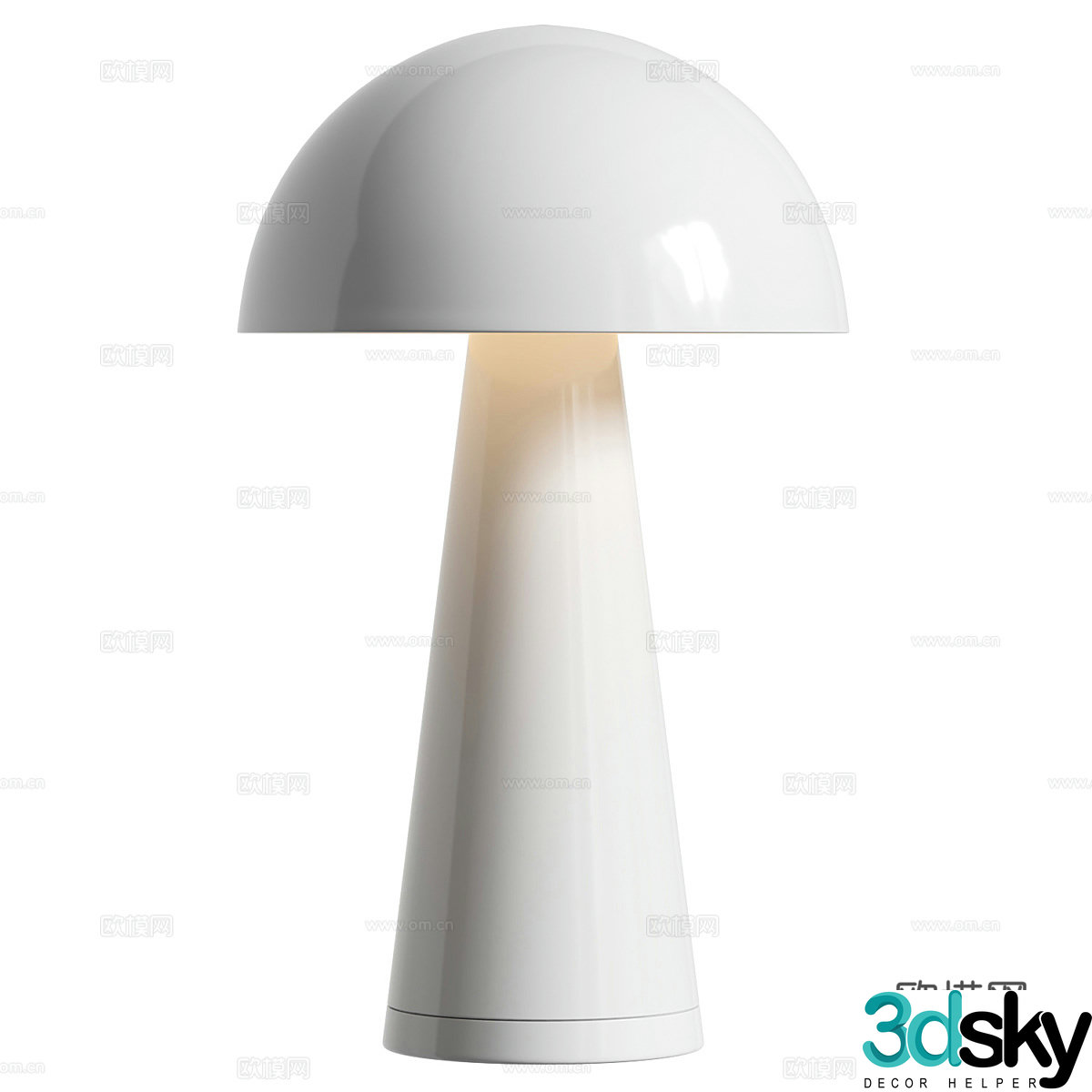 Modern Italian desk lamp 3d model